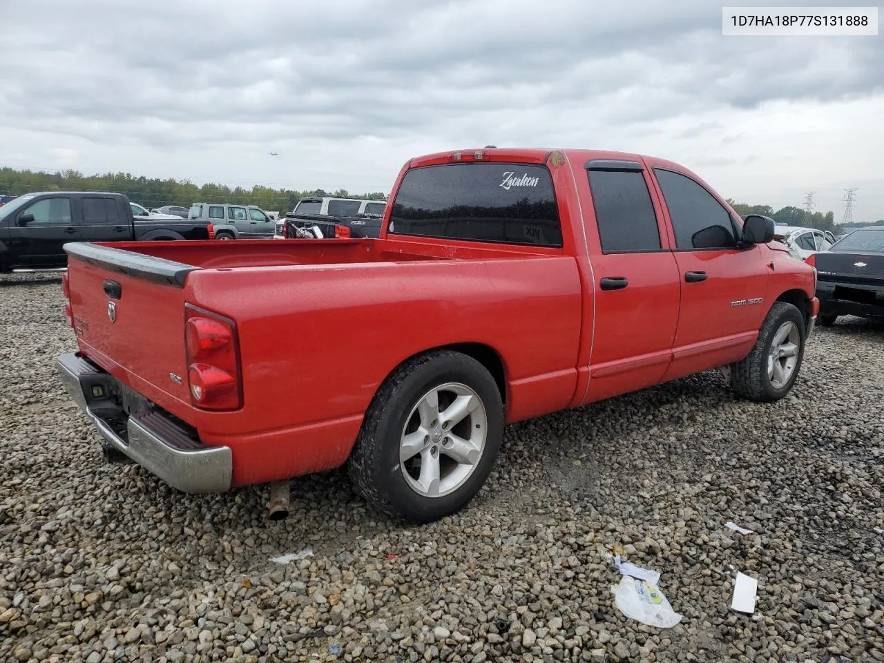 2007 Dodge Ram 1500 St VIN: 1D7HA18P77S131888 Lot: 80204354