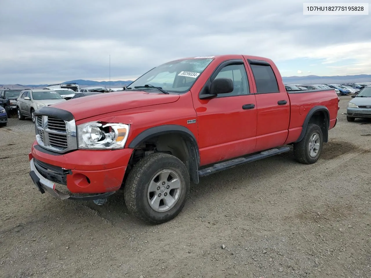 2007 Dodge Ram 1500 St VIN: 1D7HU18277S195828 Lot: 80299334