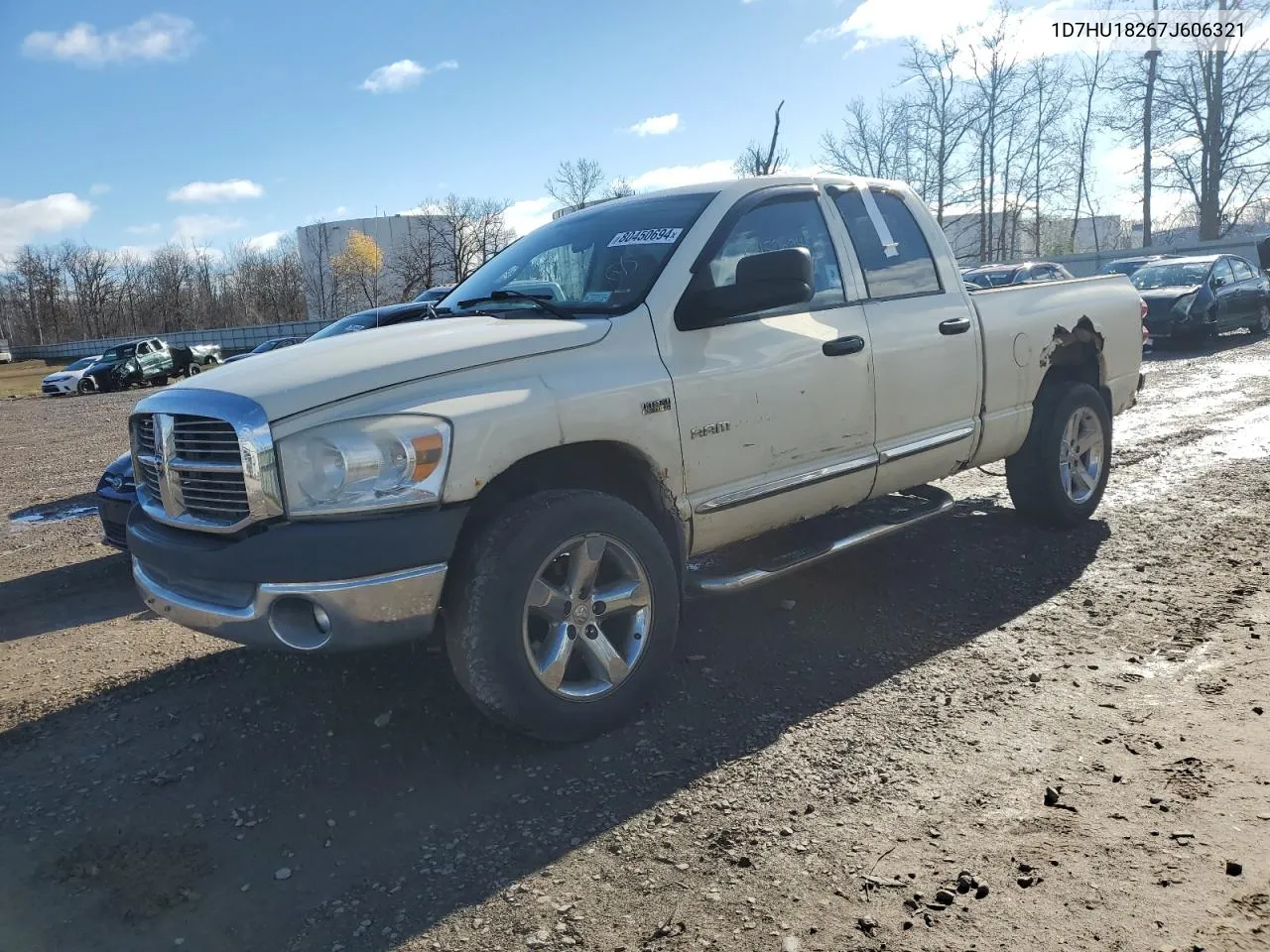 2007 Dodge Ram 1500 St VIN: 1D7HU18267J606321 Lot: 80450694