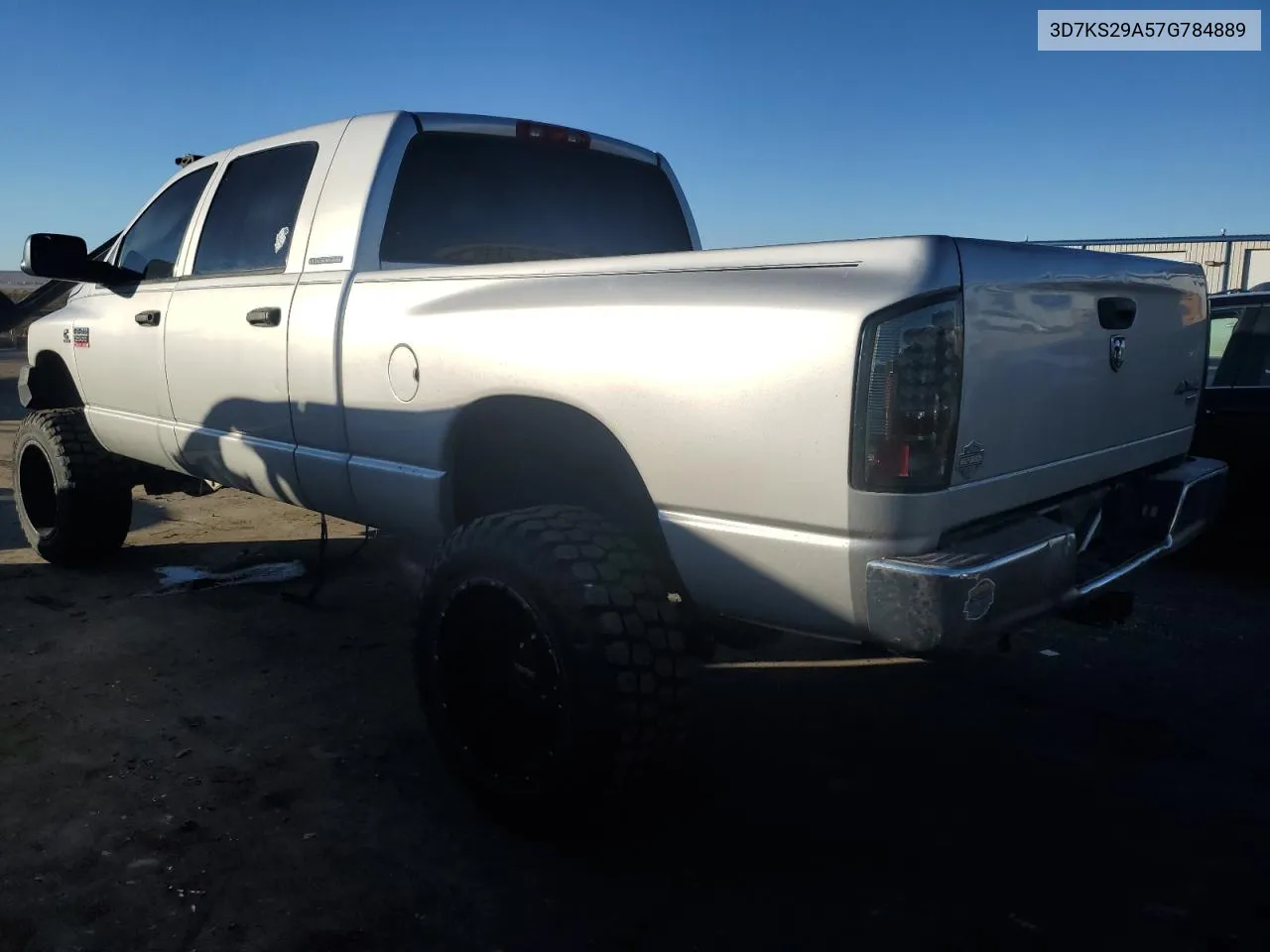 2007 Dodge Ram 2500 VIN: 3D7KS29A57G784889 Lot: 80718724