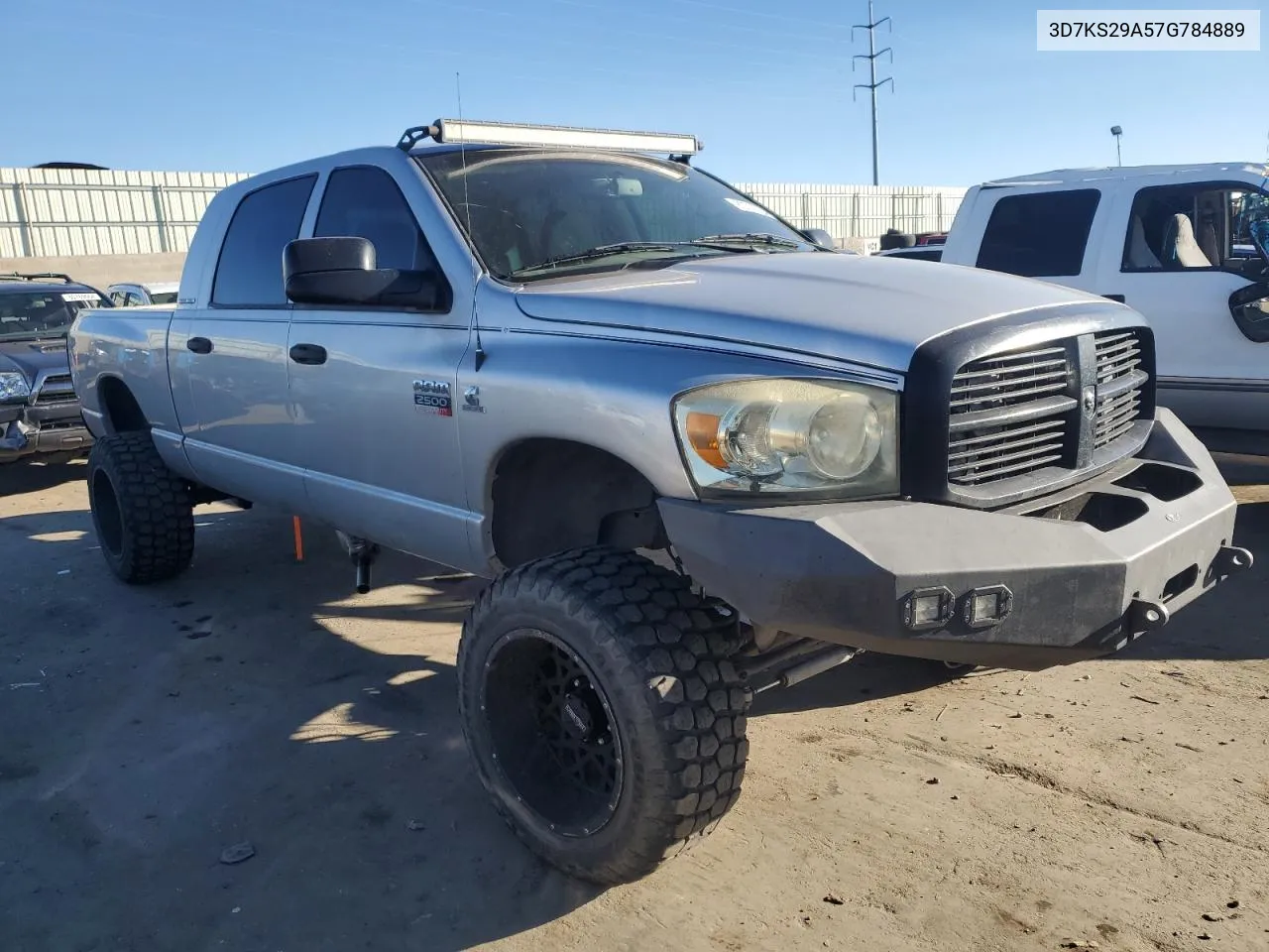 2007 Dodge Ram 2500 VIN: 3D7KS29A57G784889 Lot: 80718724