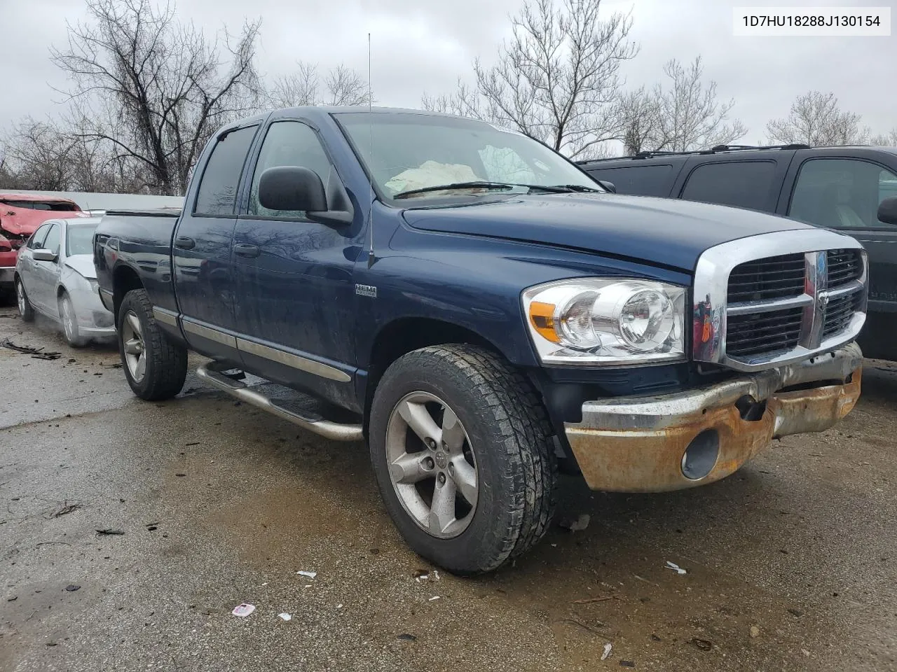 2008 Dodge Ram 1500 St VIN: 1D7HU18288J130154 Lot: 39082644