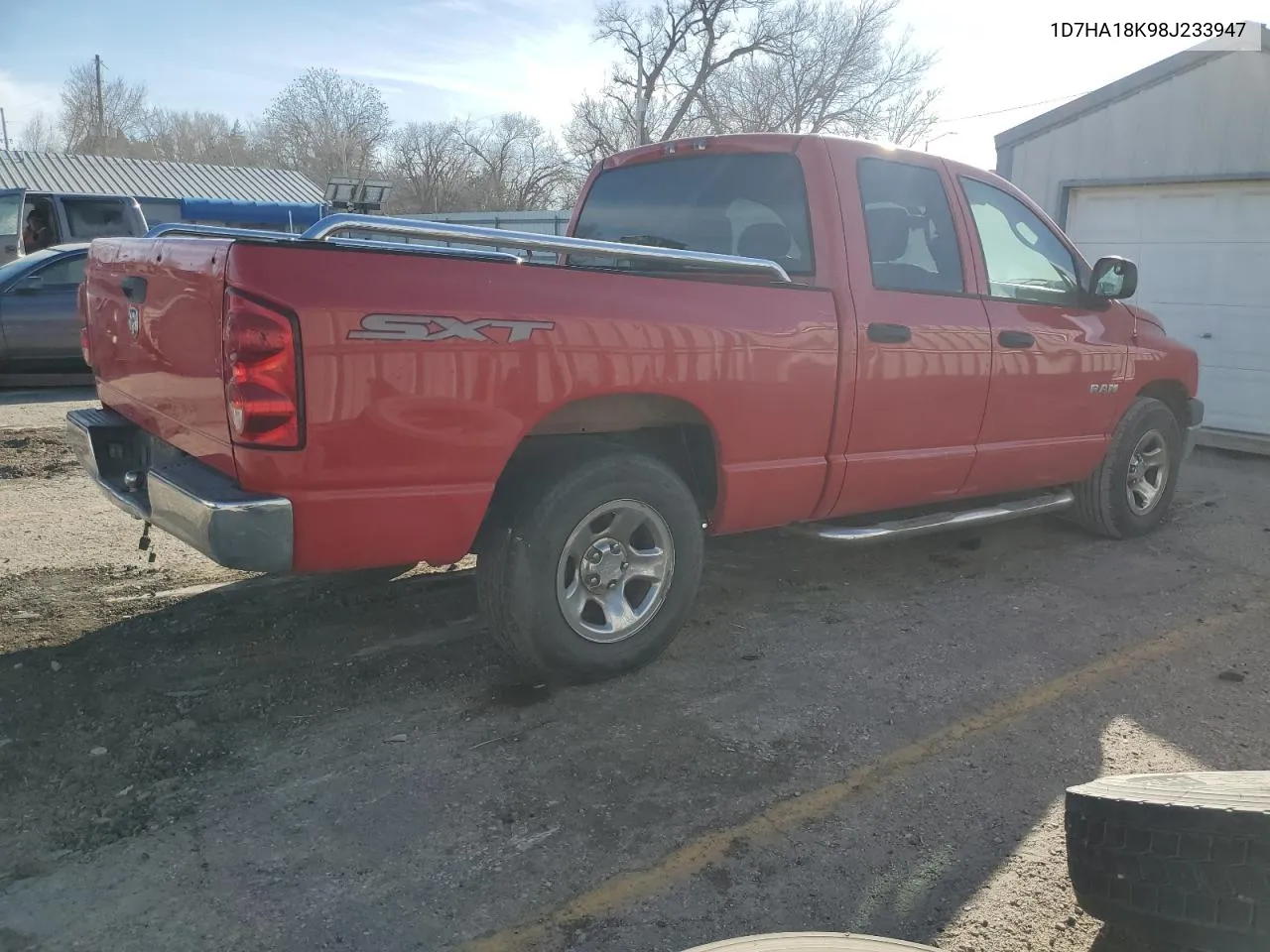 2008 Dodge Ram 1500 St VIN: 1D7HA18K98J233947 Lot: 45323404