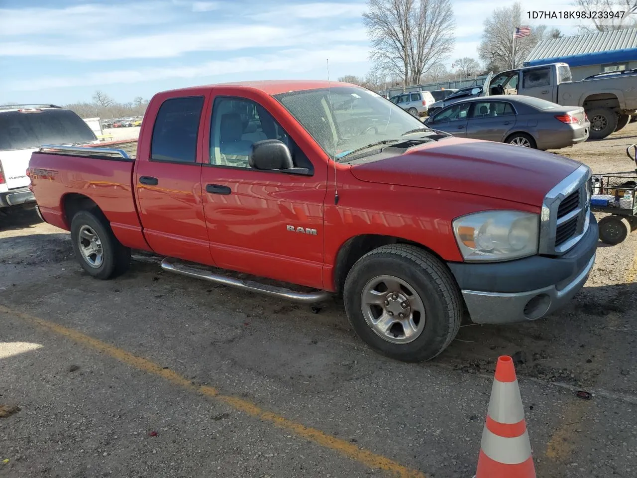 2008 Dodge Ram 1500 St VIN: 1D7HA18K98J233947 Lot: 45323404