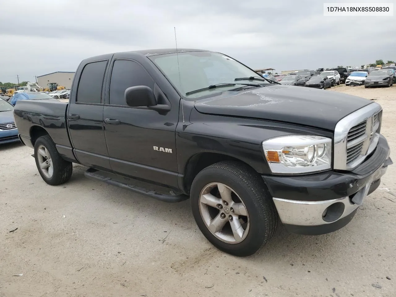 2008 Dodge Ram 1500 St VIN: 1D7HA18NX8S508830 Lot: 50821994