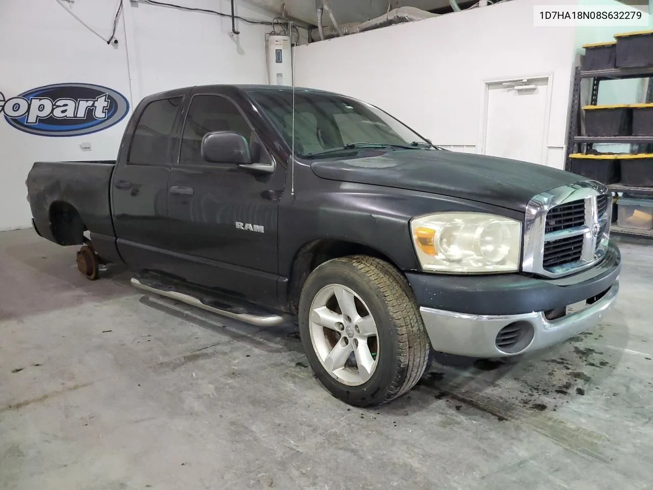 2008 Dodge Ram 1500 St VIN: 1D7HA18N08S632279 Lot: 53084534