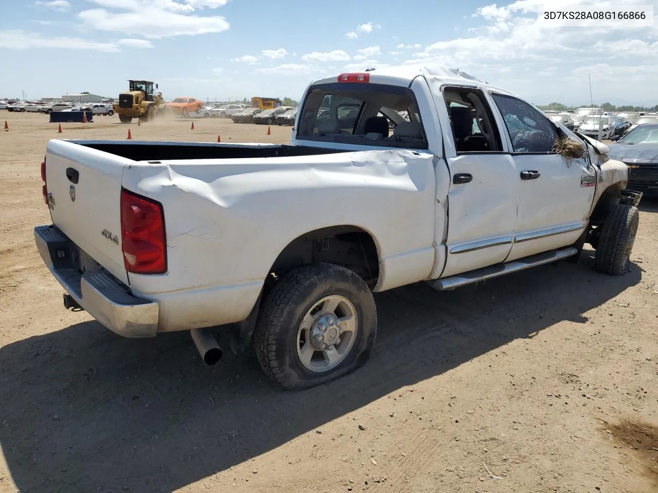 2008 Dodge Ram 2500 St VIN: 3D7KS28A08G166866 Lot: 59375454