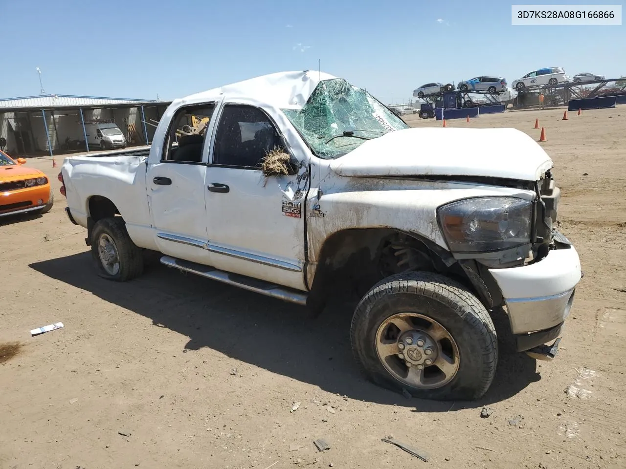 2008 Dodge Ram 2500 St VIN: 3D7KS28A08G166866 Lot: 59375454