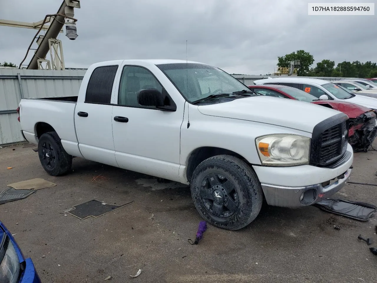 2008 Dodge Ram 1500 St VIN: 1D7HA18288S594760 Lot: 59485094