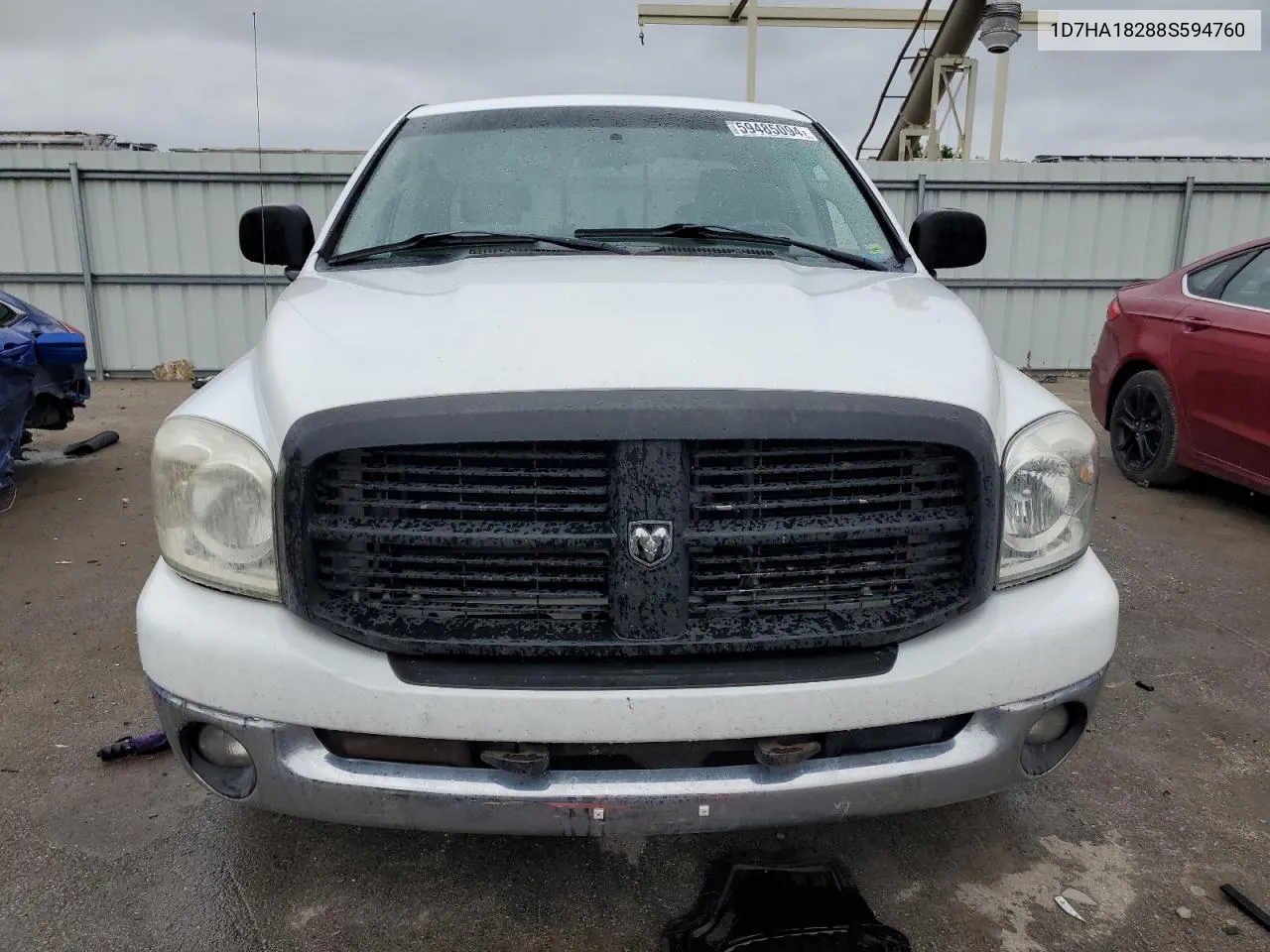 2008 Dodge Ram 1500 St VIN: 1D7HA18288S594760 Lot: 59485094