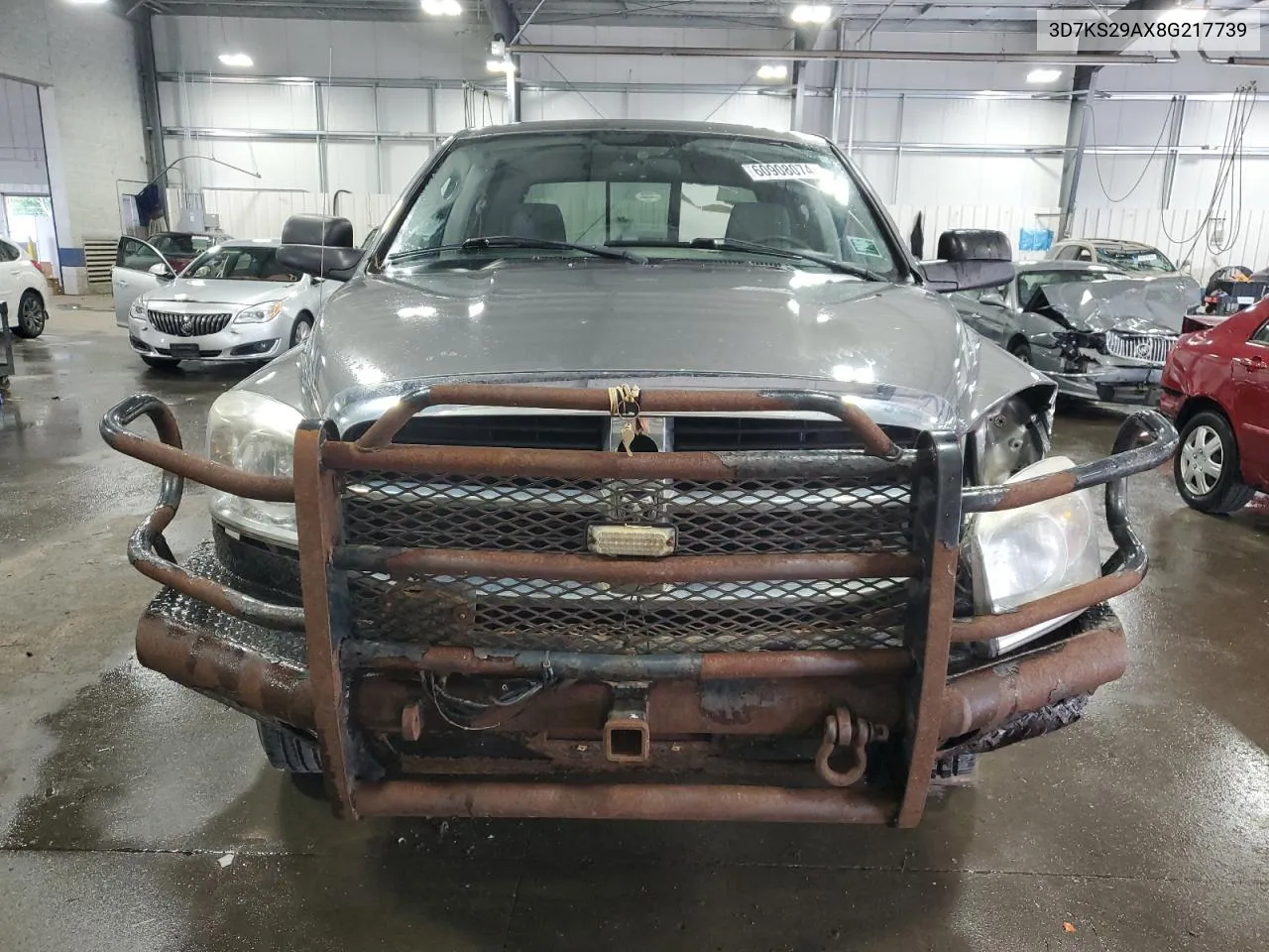 2008 Dodge Ram 2500 VIN: 3D7KS29AX8G217739 Lot: 60908074