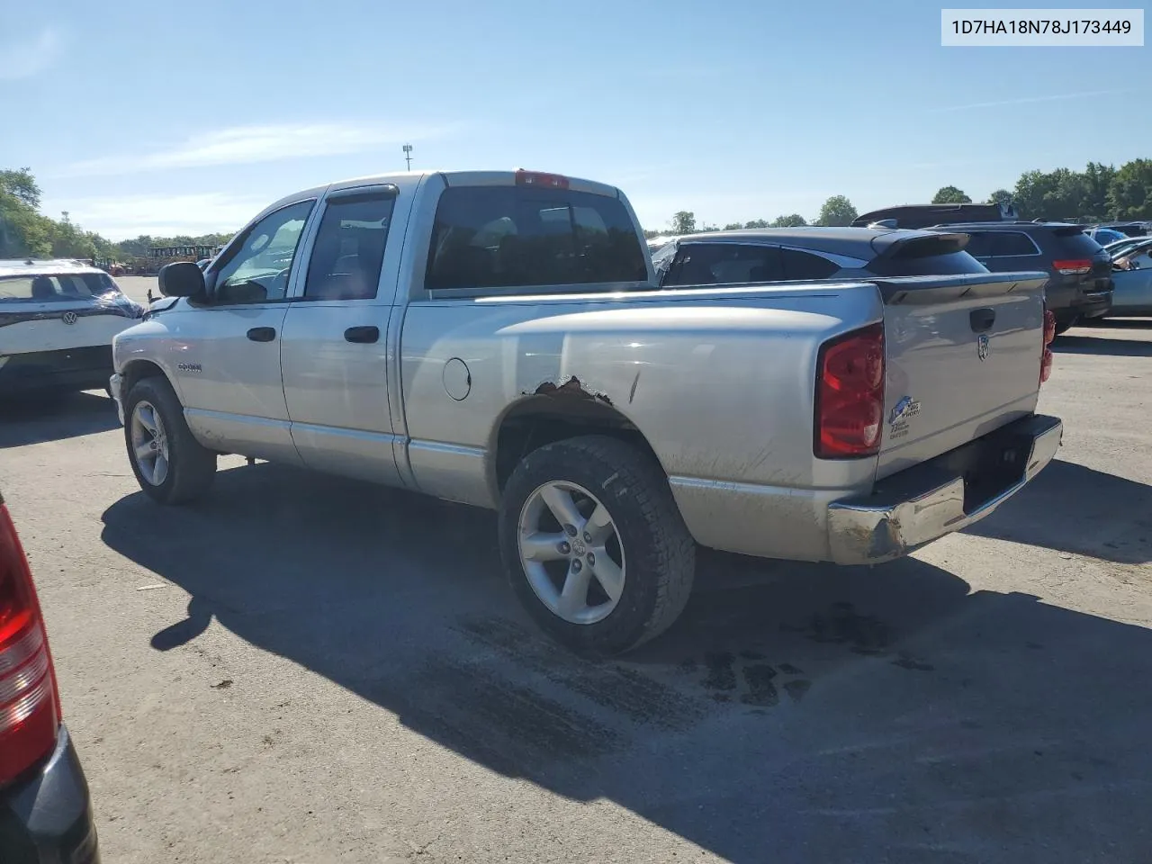 2008 Dodge Ram 1500 St VIN: 1D7HA18N78J173449 Lot: 61523614