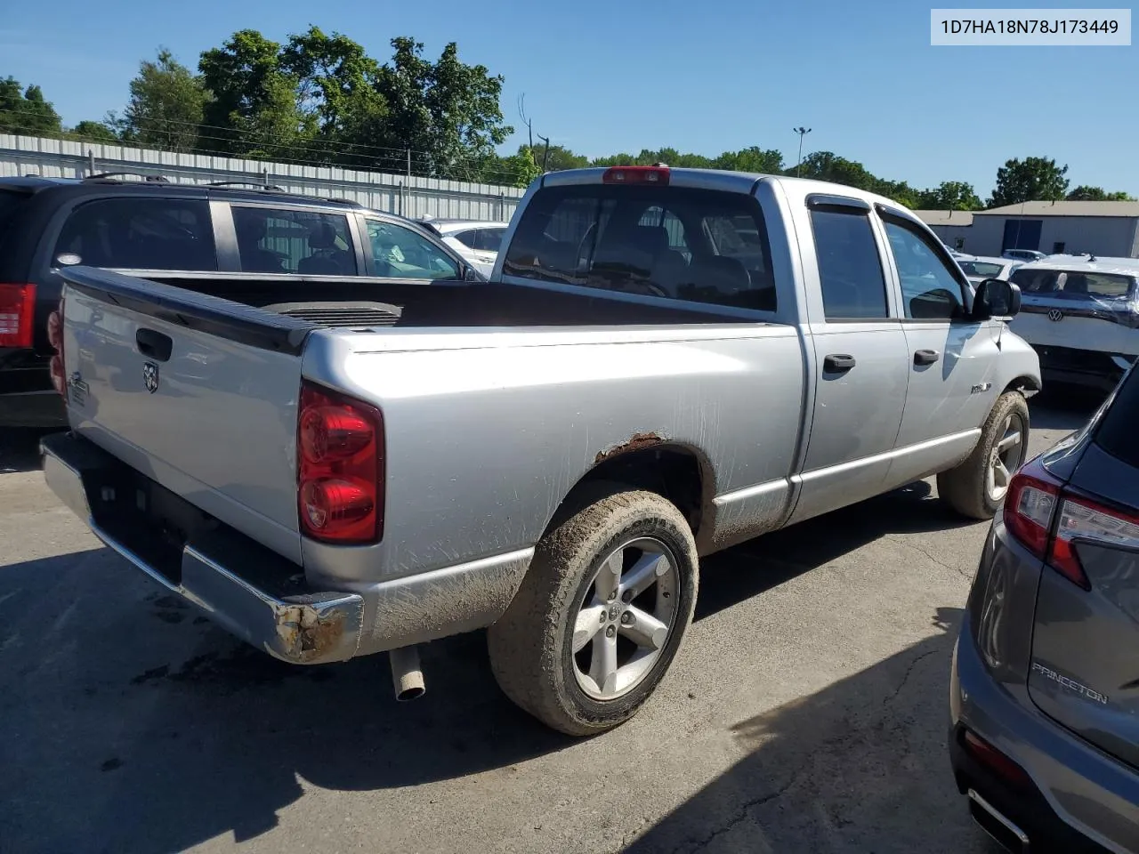 2008 Dodge Ram 1500 St VIN: 1D7HA18N78J173449 Lot: 61523614