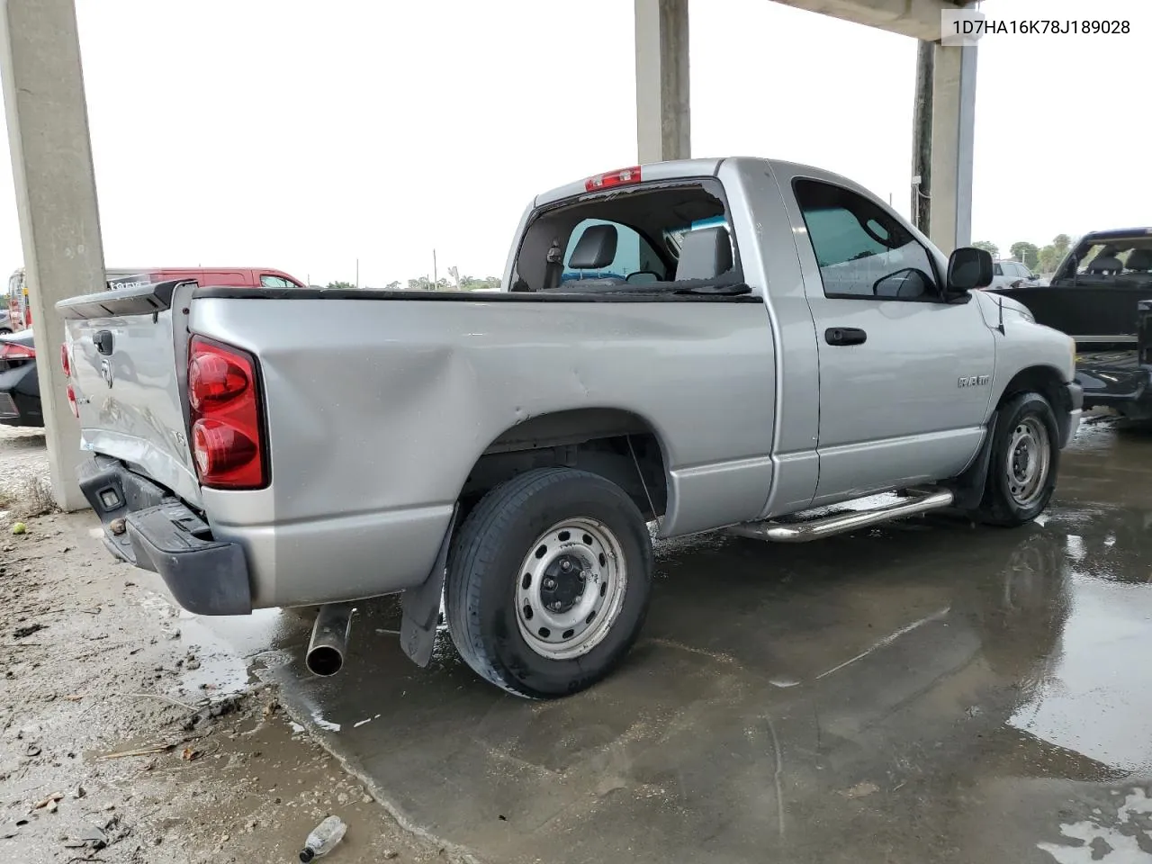 2008 Dodge Ram 1500 St VIN: 1D7HA16K78J189028 Lot: 62242514