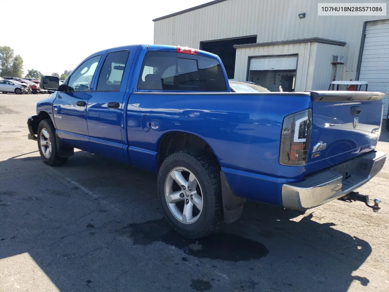 2008 Dodge Ram 1500 St VIN: 1D7HU18N28S571086 Lot: 62329074