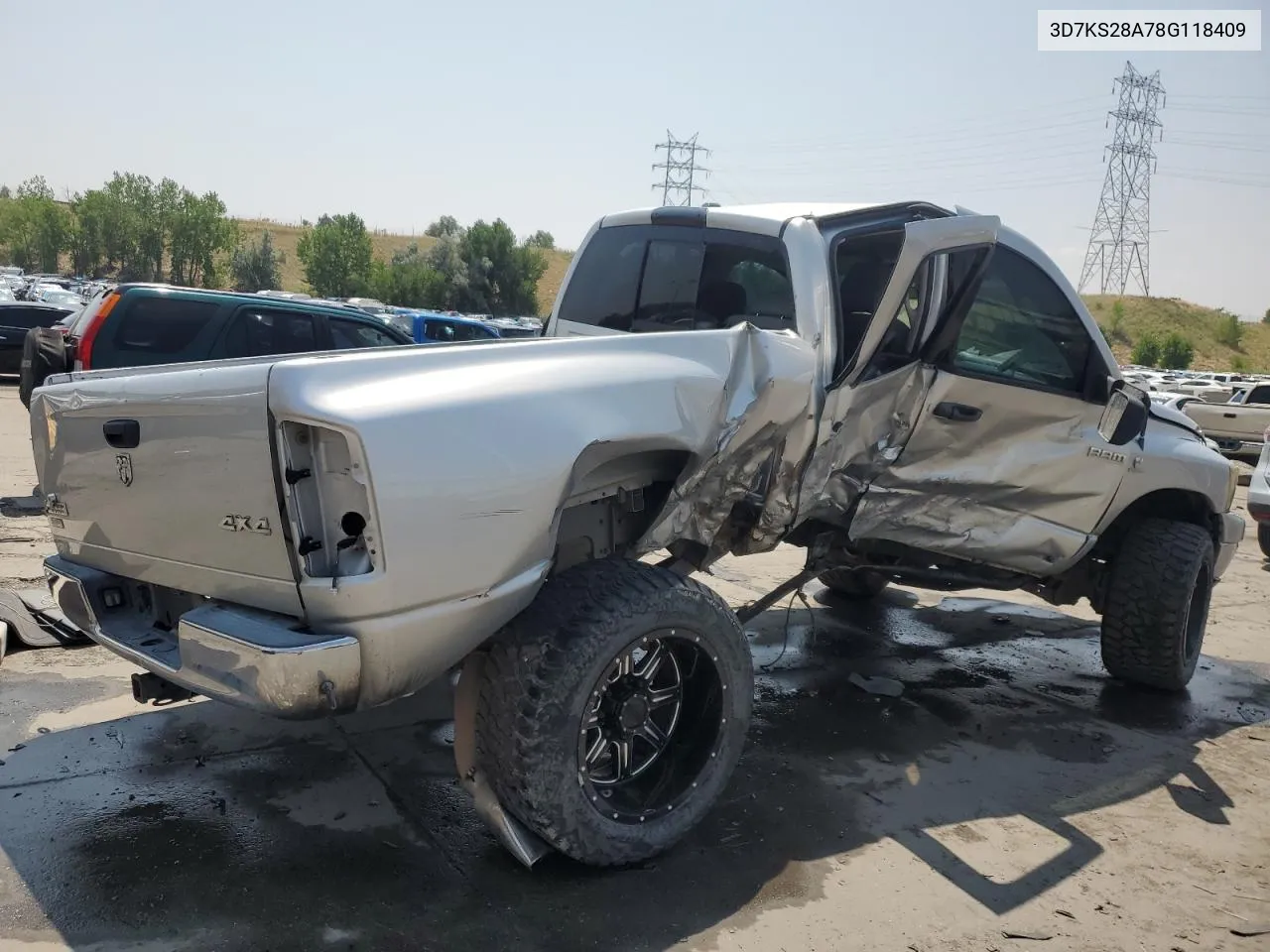 2008 Dodge Ram 2500 St VIN: 3D7KS28A78G118409 Lot: 64504704