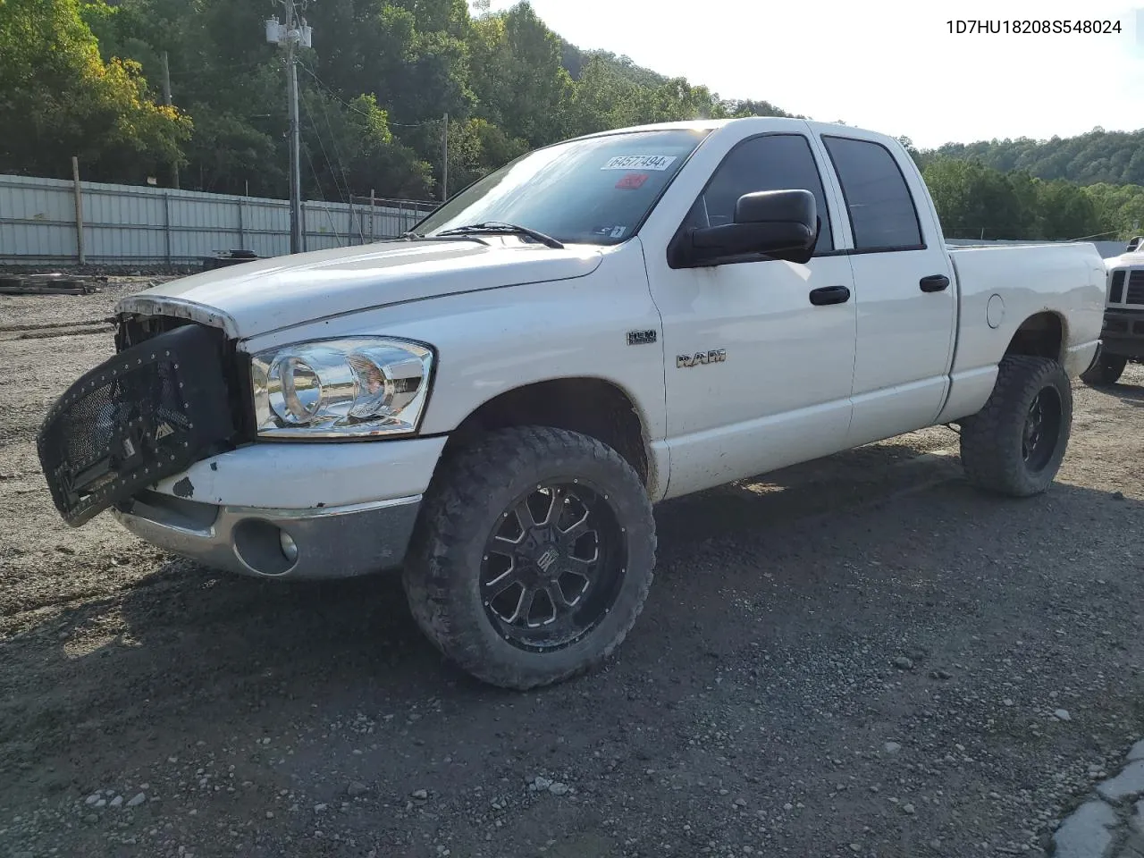 2008 Dodge Ram 1500 St VIN: 1D7HU18208S548024 Lot: 64577494