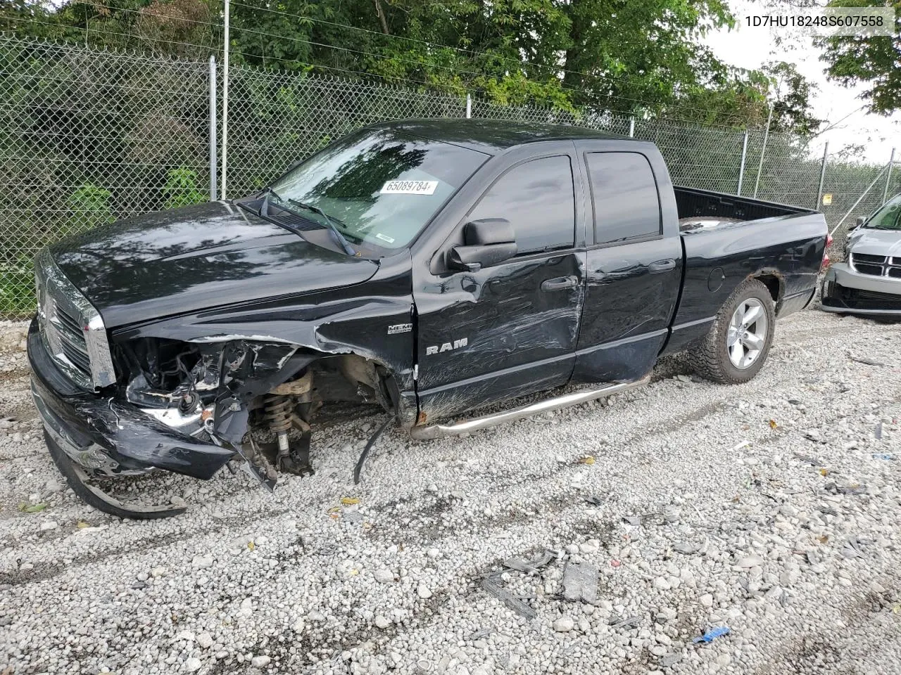 2008 Dodge Ram 1500 St VIN: 1D7HU18248S607558 Lot: 65089784