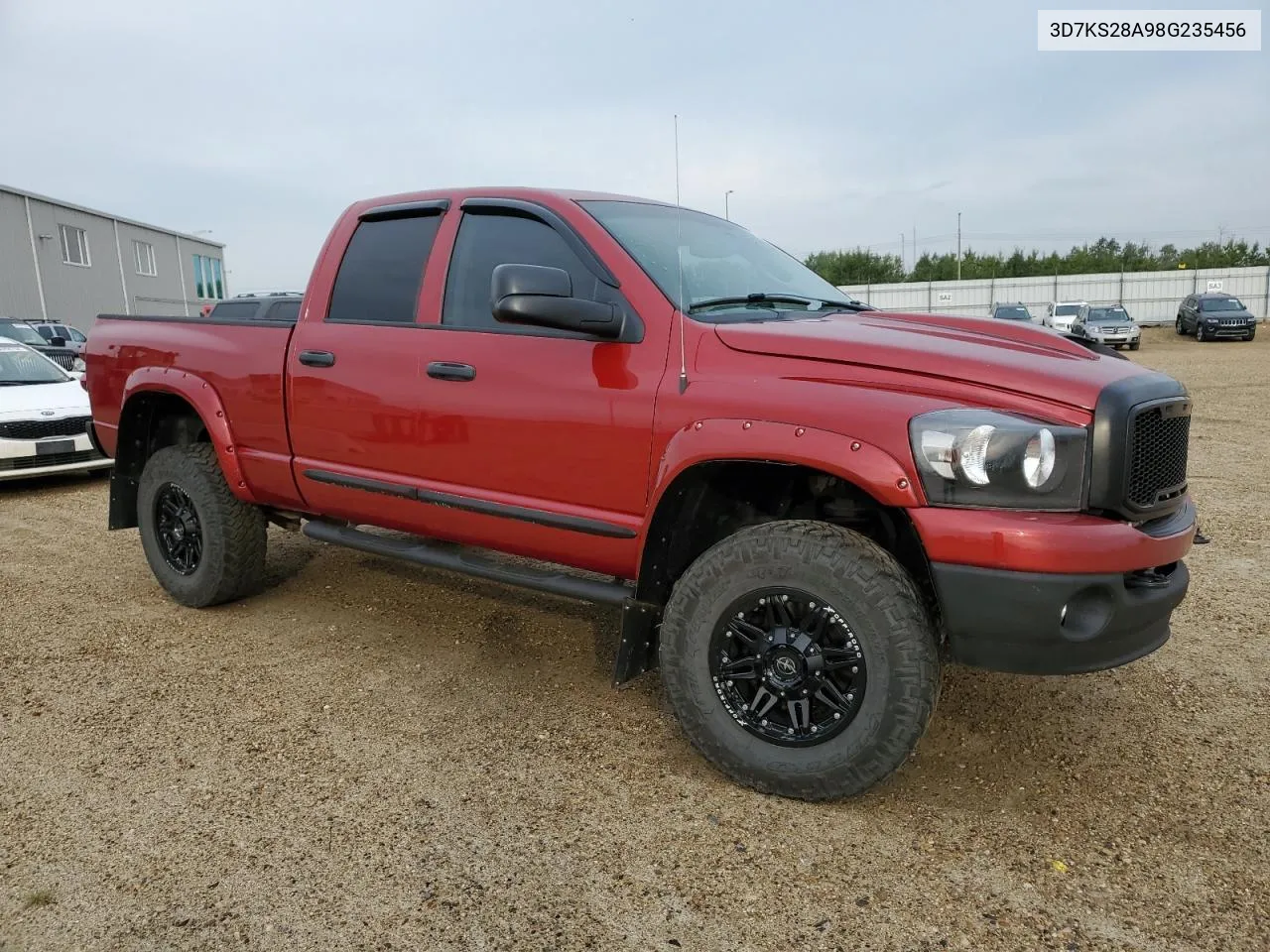 2008 Dodge Ram 2500 St VIN: 3D7KS28A98G235456 Lot: 65396374