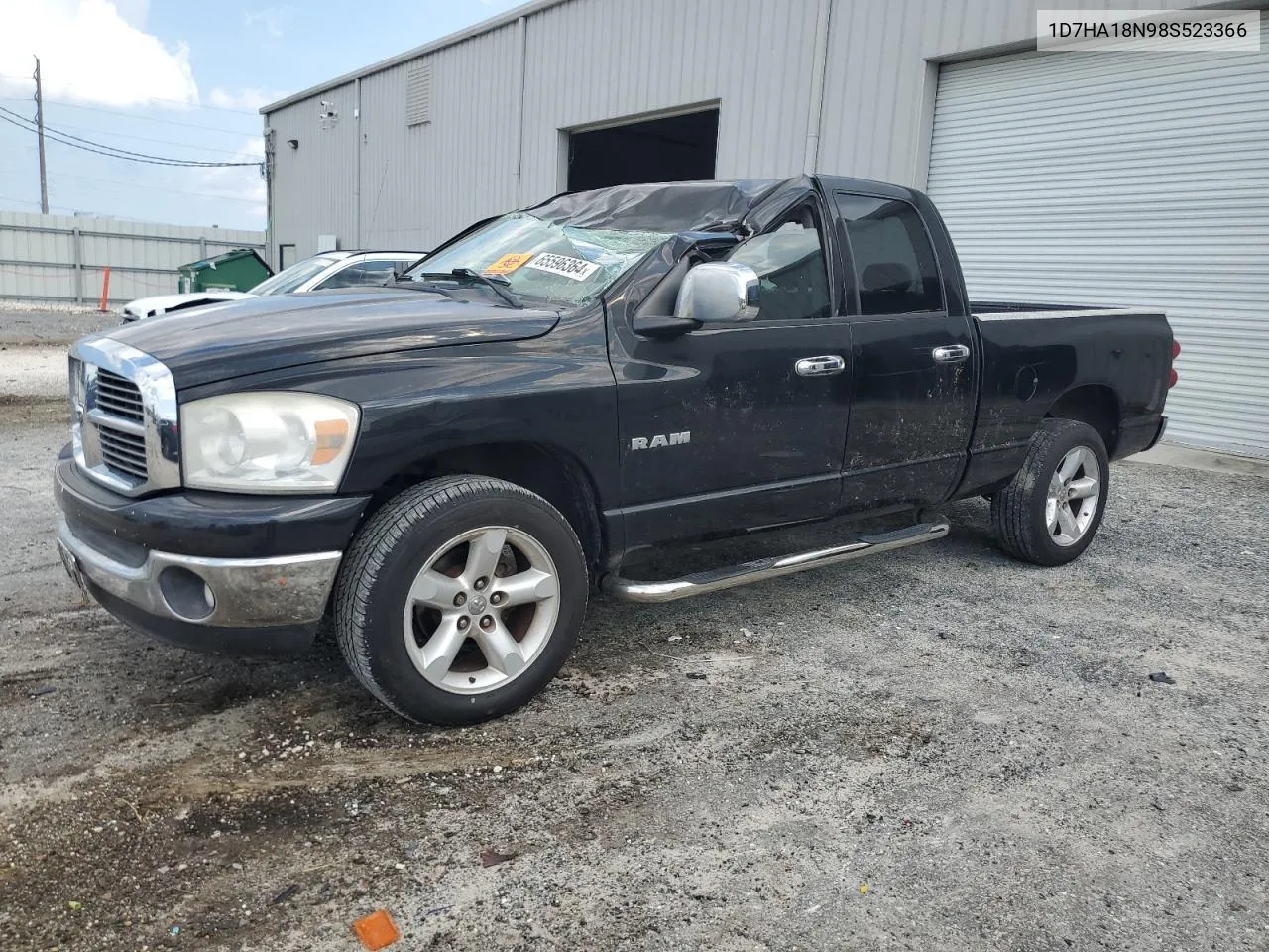 2008 Dodge Ram 1500 St VIN: 1D7HA18N98S523366 Lot: 65596364