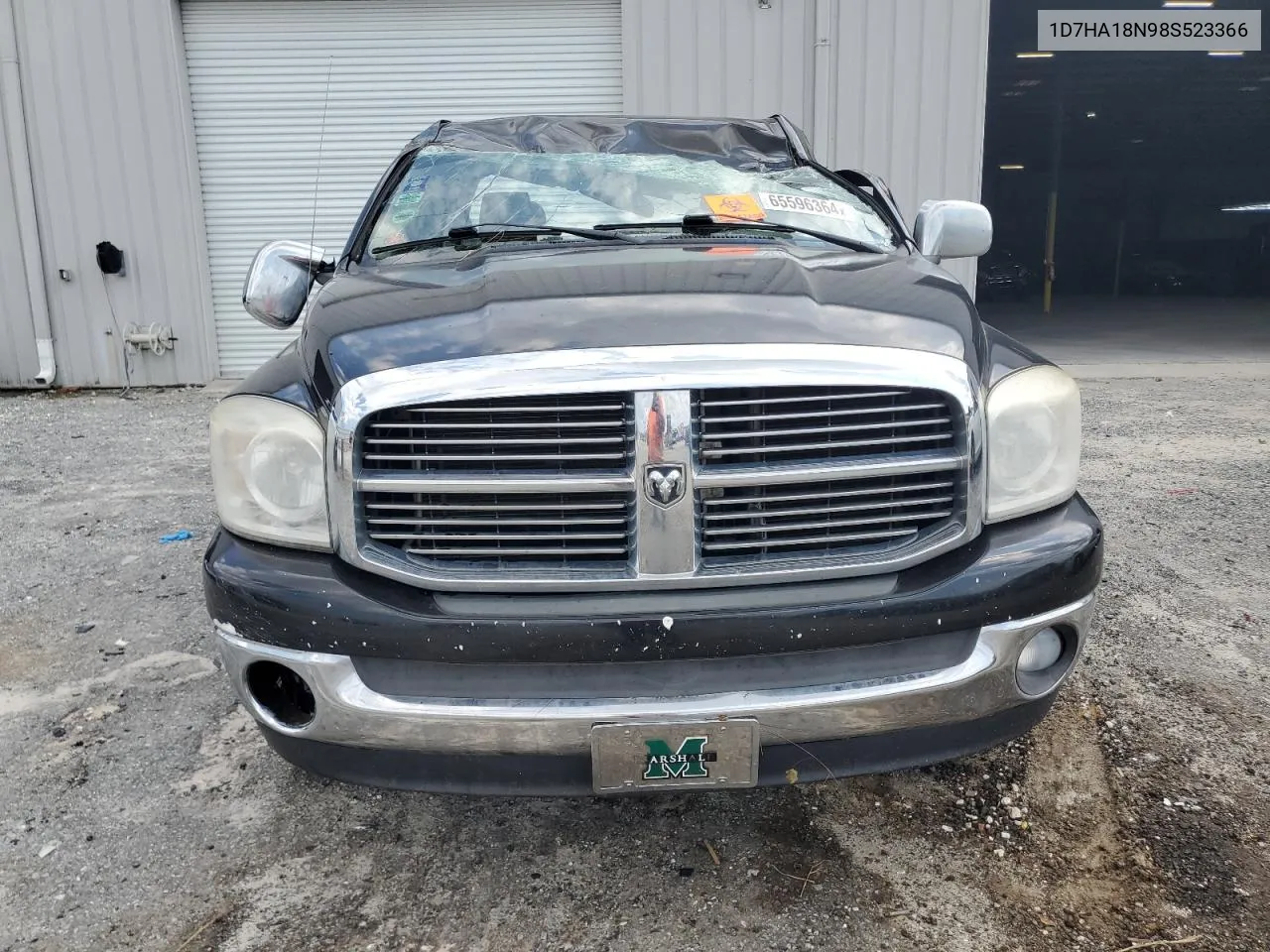 2008 Dodge Ram 1500 St VIN: 1D7HA18N98S523366 Lot: 65596364