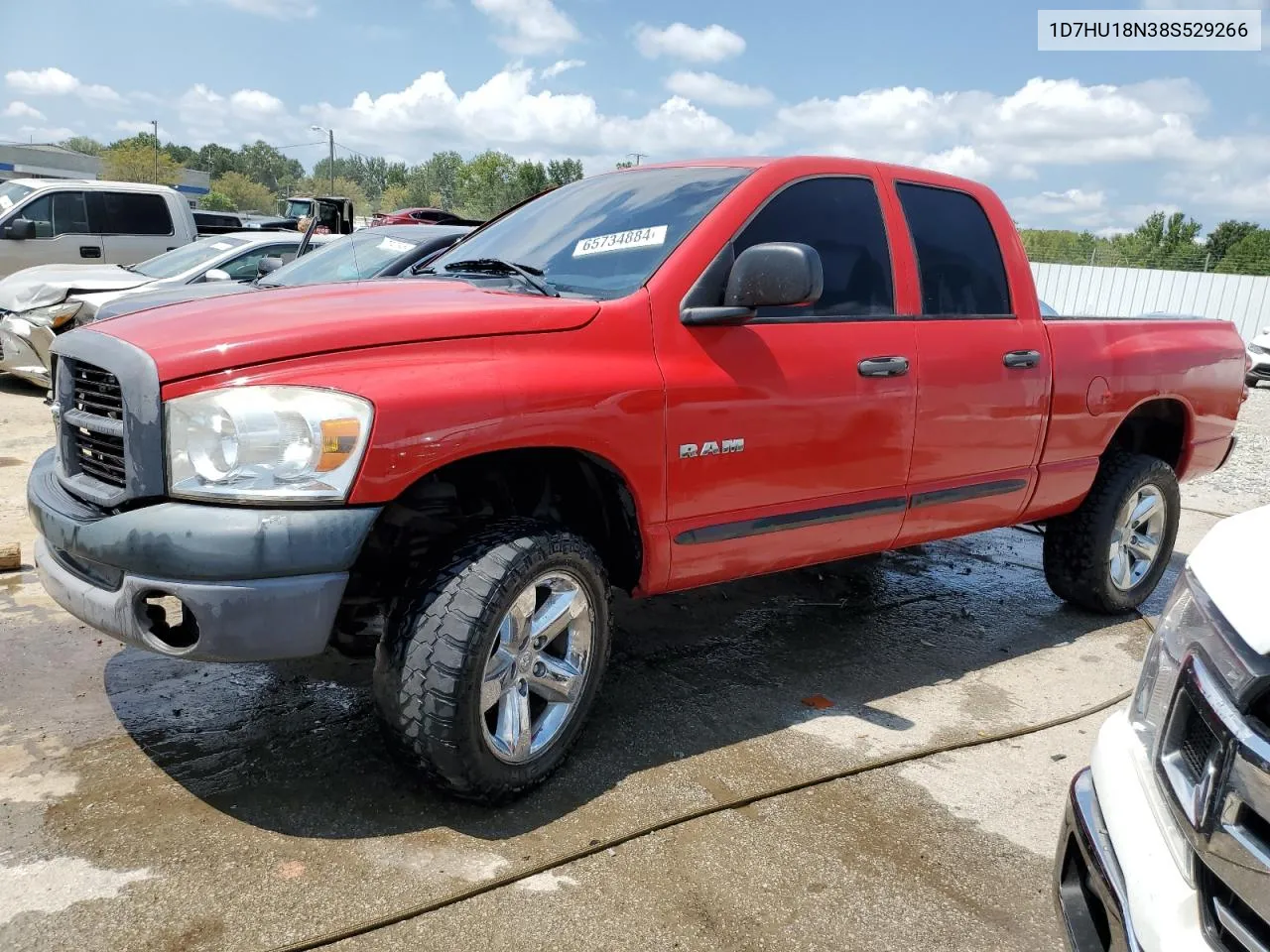 2008 Dodge Ram 1500 St VIN: 1D7HU18N38S529266 Lot: 65734884