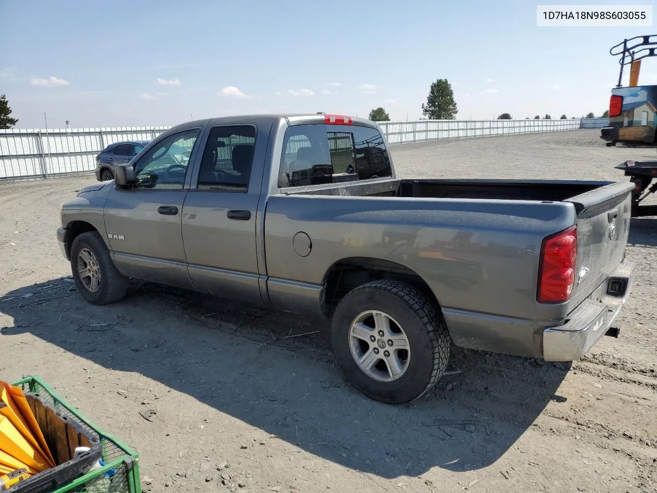 2008 Dodge Ram 1500 St VIN: 1D7HA18N98S603055 Lot: 66356424