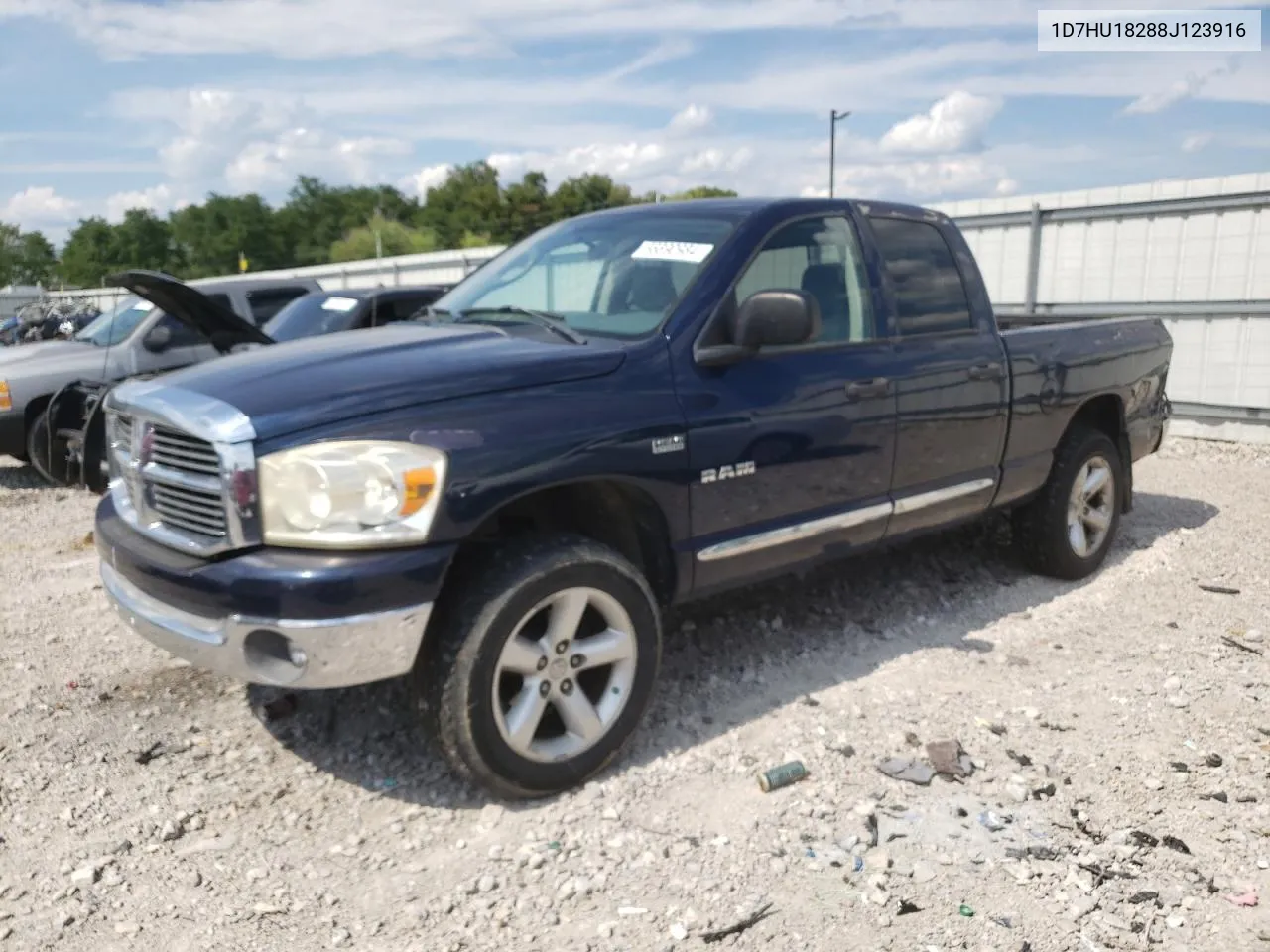 2008 Dodge Ram 1500 St VIN: 1D7HU18288J123916 Lot: 66890984