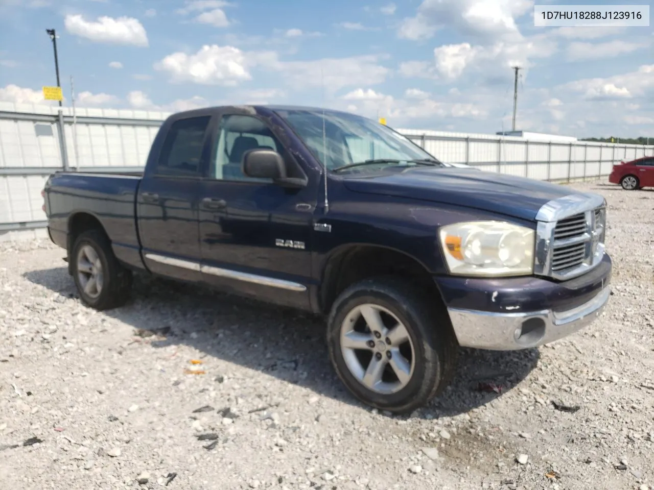 2008 Dodge Ram 1500 St VIN: 1D7HU18288J123916 Lot: 66890984