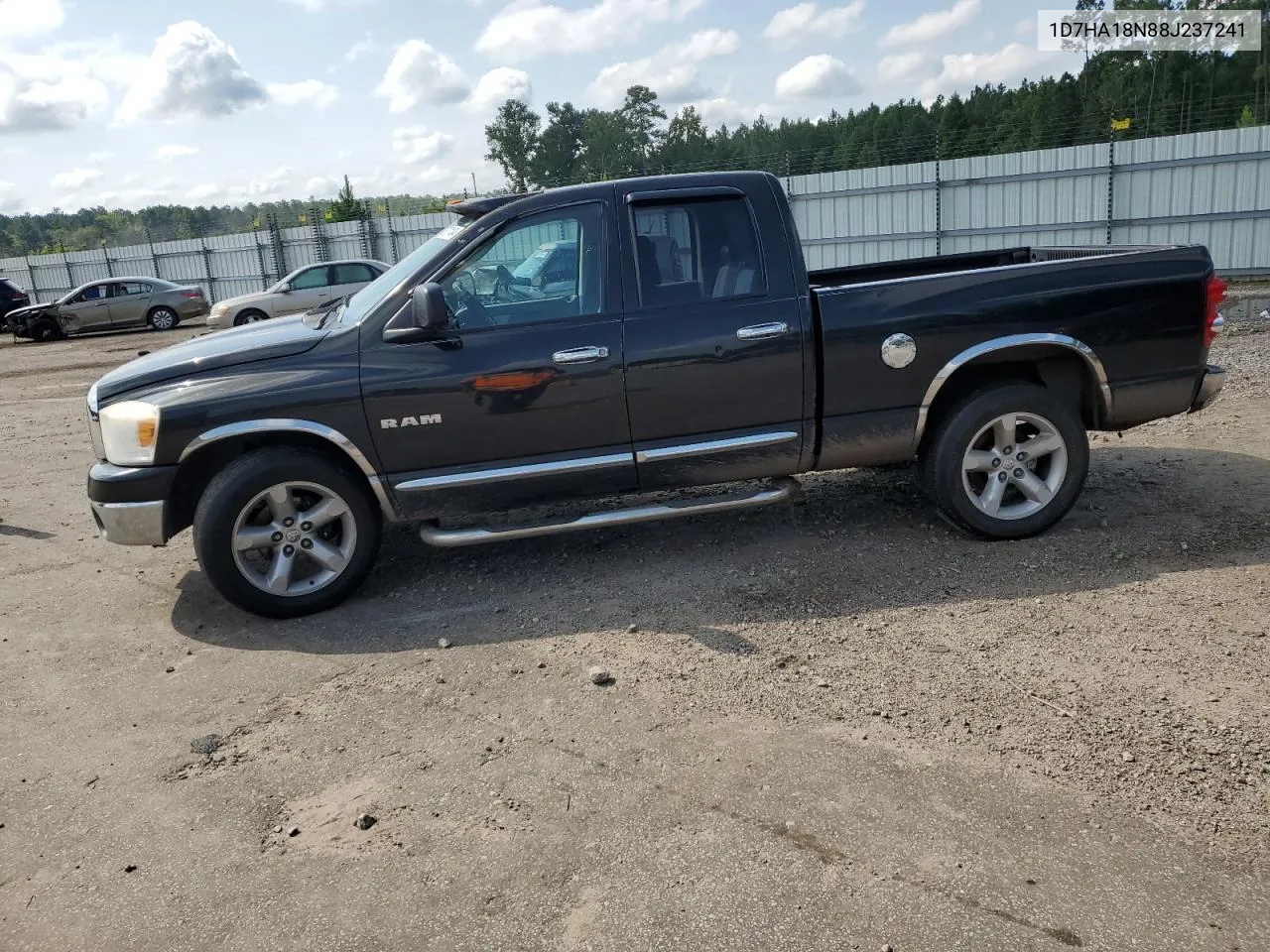 2008 Dodge Ram 1500 St VIN: 1D7HA18N88J237241 Lot: 67371404