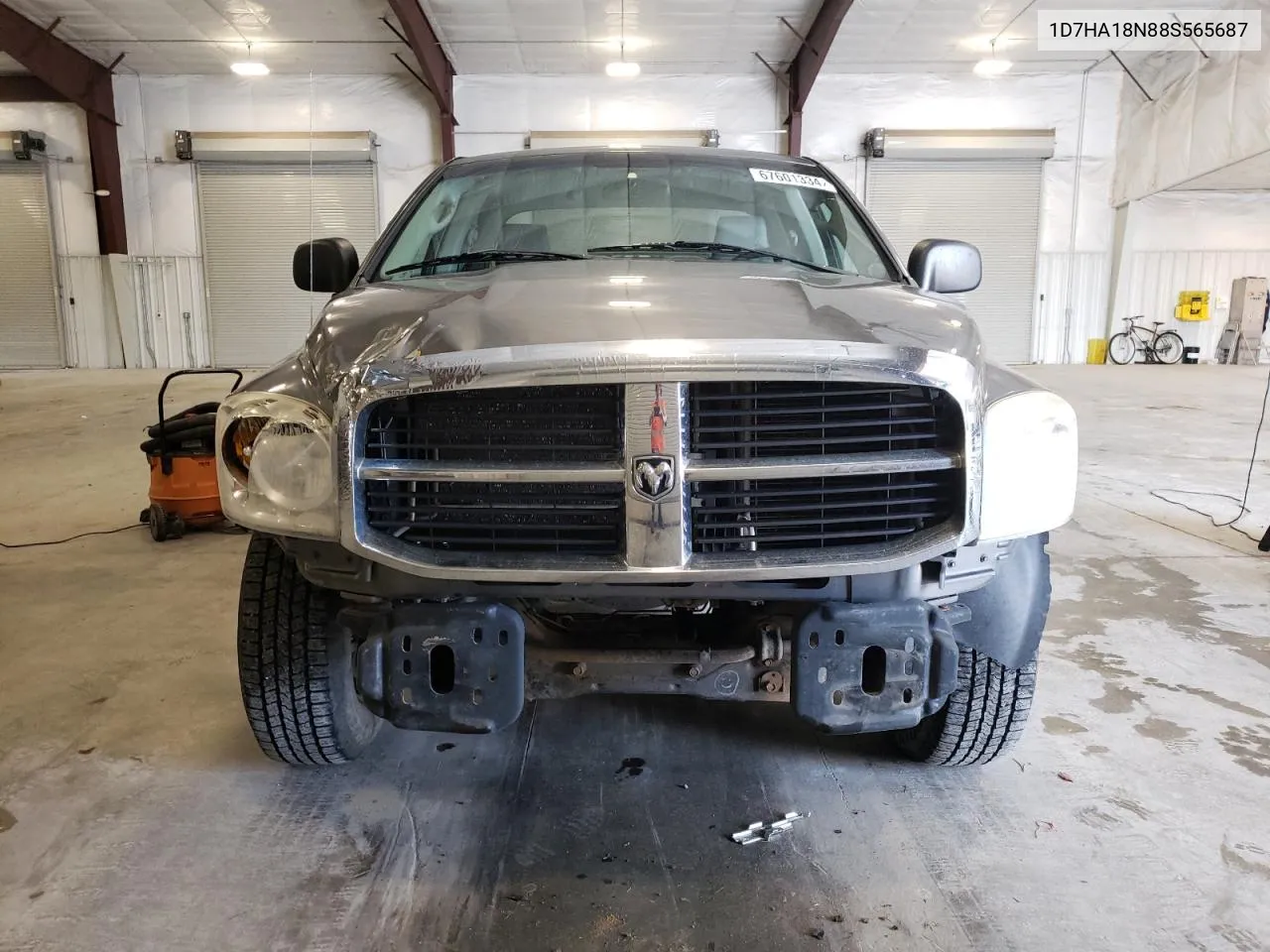 2008 Dodge Ram 1500 St VIN: 1D7HA18N88S565687 Lot: 67601334