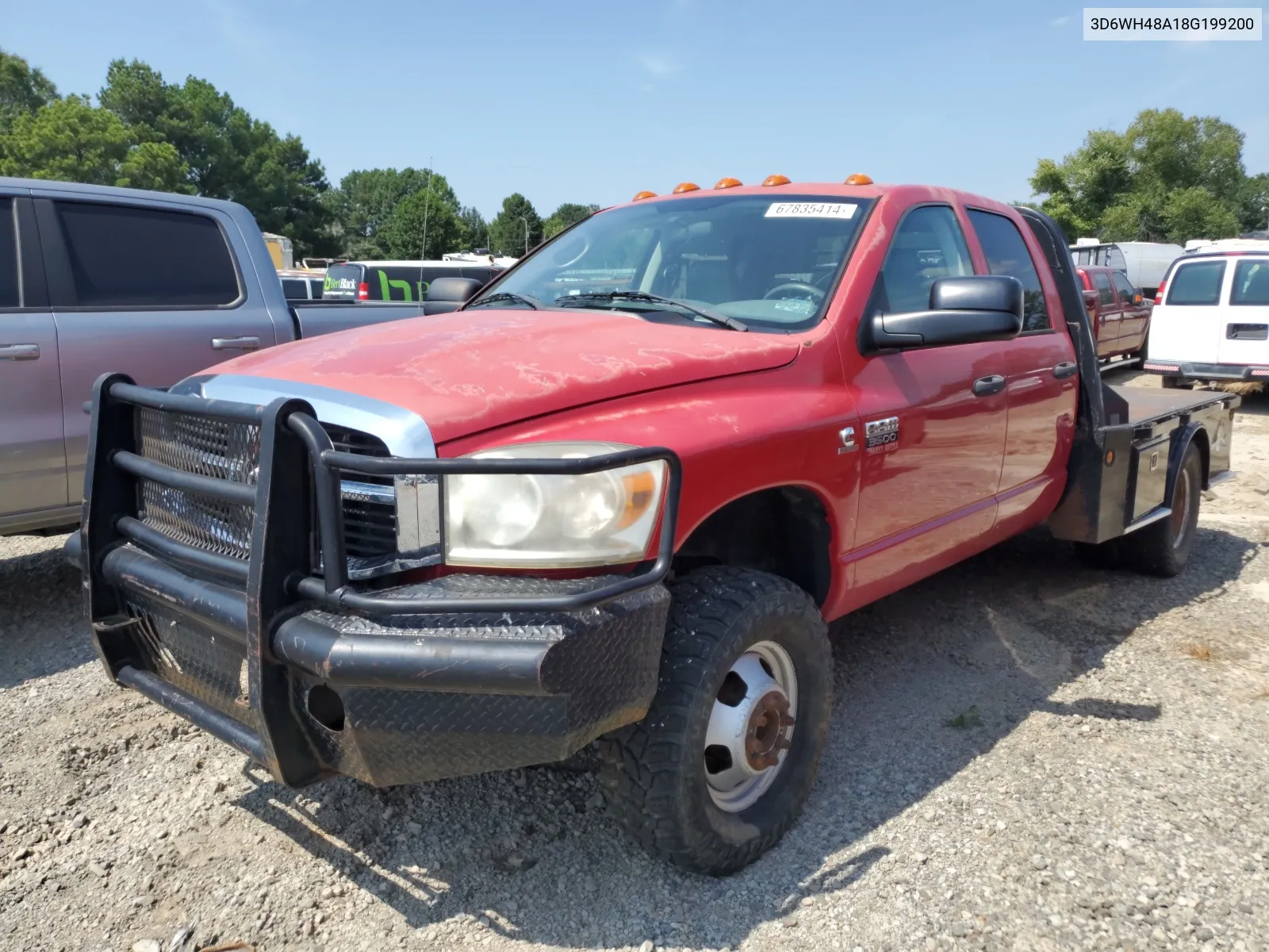 2008 Dodge Ram 3500 St VIN: 3D6WH48A18G199200 Lot: 67835414