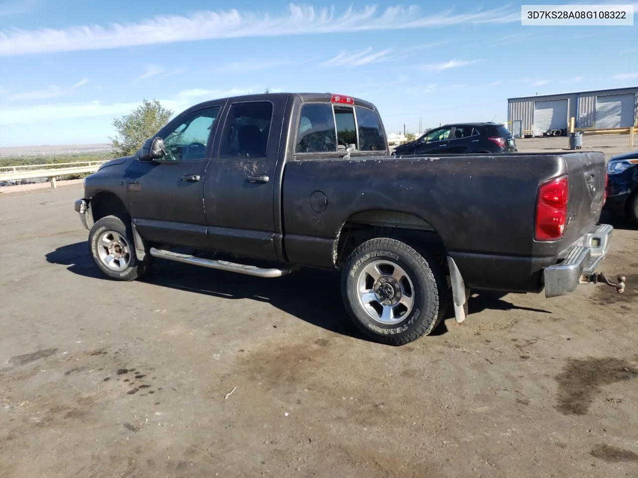 2008 Dodge Ram 2500 St VIN: 3D7KS28A08G108322 Lot: 68071164