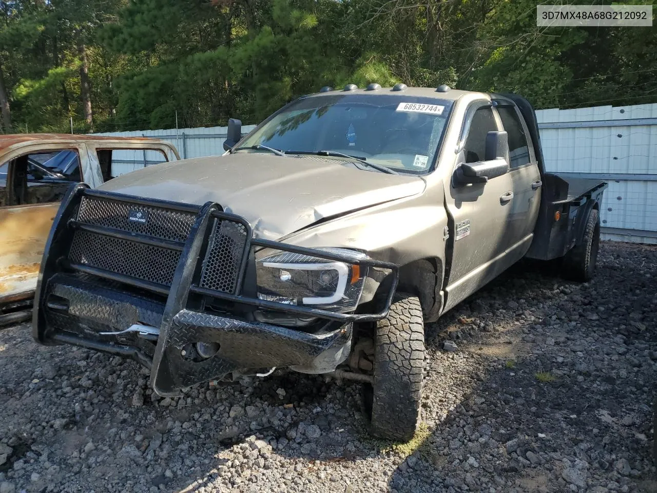 2008 Dodge Ram 3500 St VIN: 3D7MX48A68G212092 Lot: 68532744