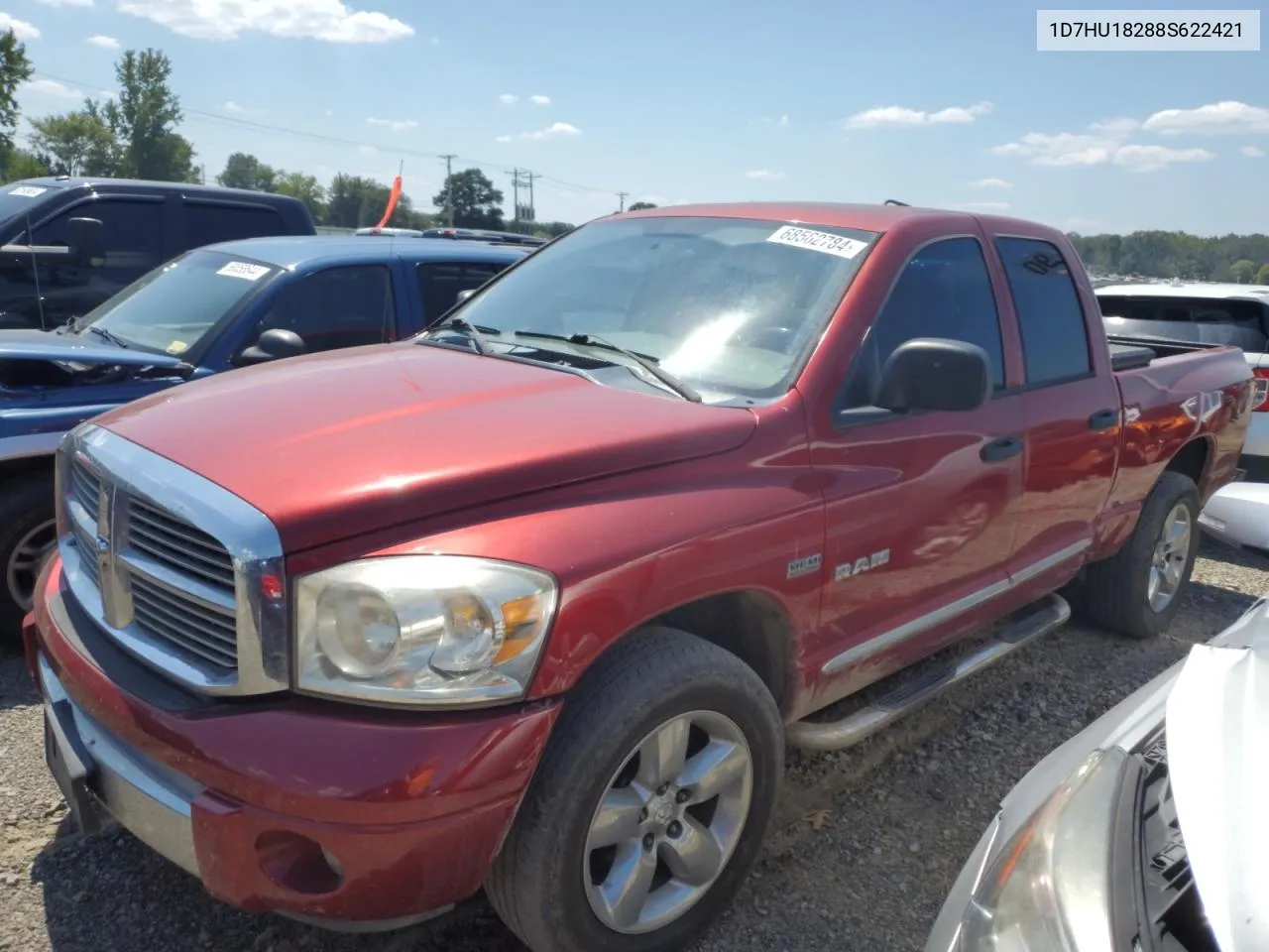 2008 Dodge Ram 1500 St VIN: 1D7HU18288S622421 Lot: 68562784