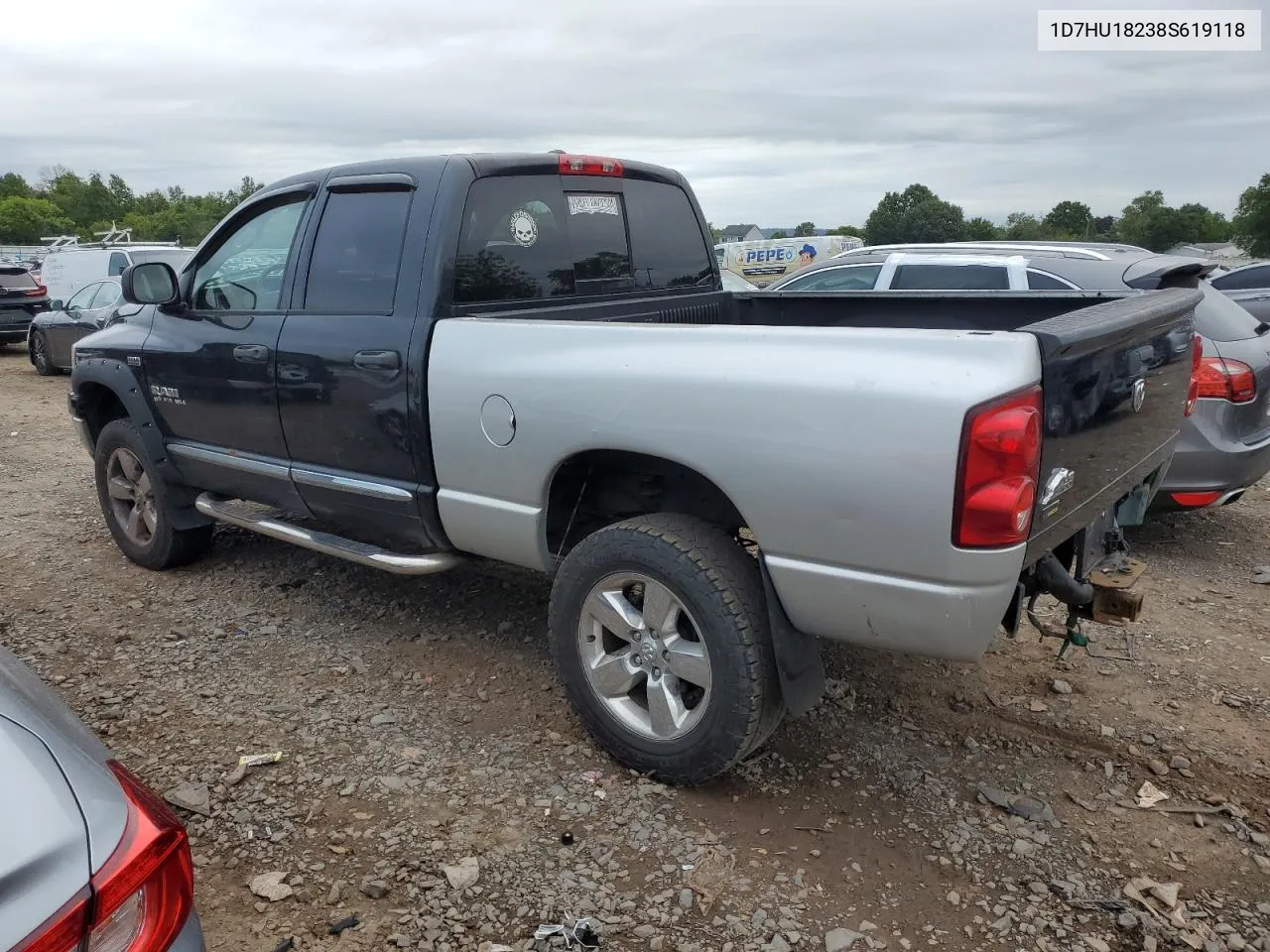 2008 Dodge Ram 1500 St VIN: 1D7HU18238S619118 Lot: 69191934