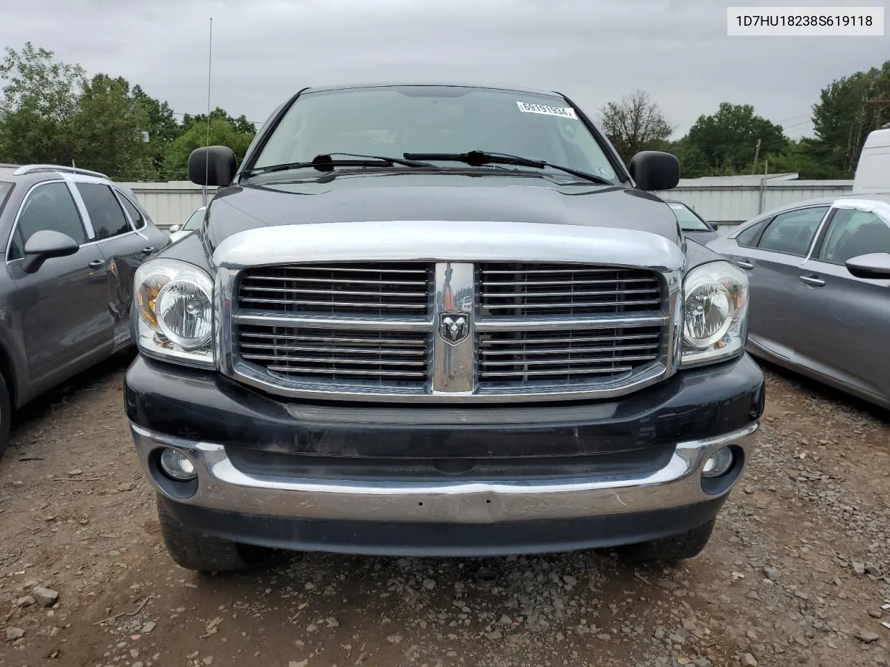 2008 Dodge Ram 1500 St VIN: 1D7HU18238S619118 Lot: 69191934