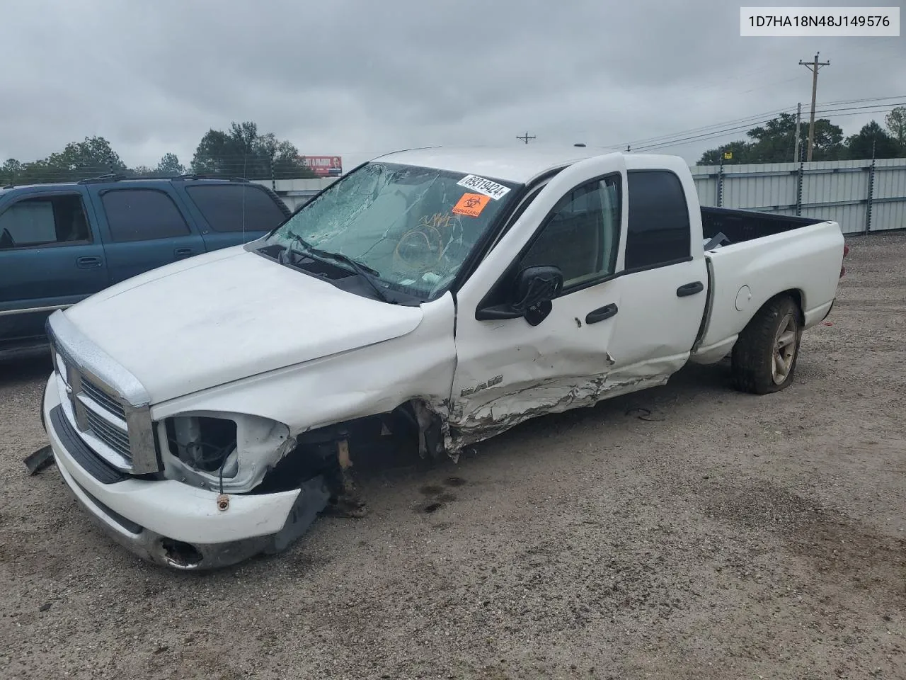 1D7HA18N48J149576 2008 Dodge Ram 1500 St