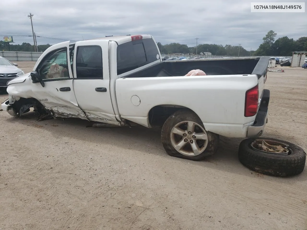 2008 Dodge Ram 1500 St VIN: 1D7HA18N48J149576 Lot: 69319424