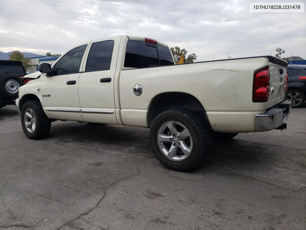 2008 Dodge Ram 1500 St VIN: 1D7HU18228J231478 Lot: 69321094