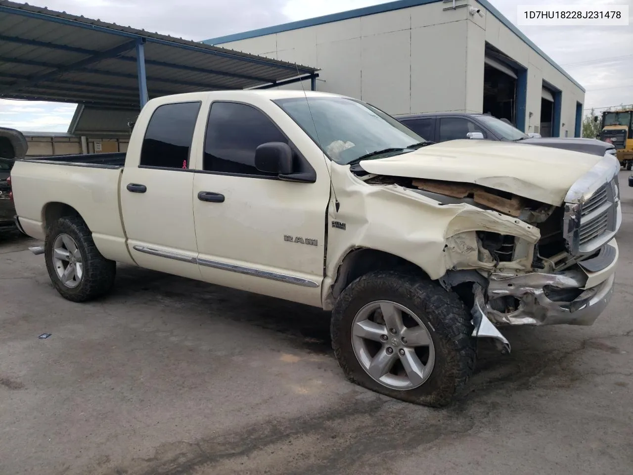 2008 Dodge Ram 1500 St VIN: 1D7HU18228J231478 Lot: 69321094