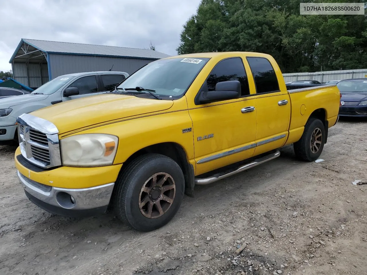 2008 Dodge Ram 1500 St VIN: 1D7HA18268S500620 Lot: 69560184