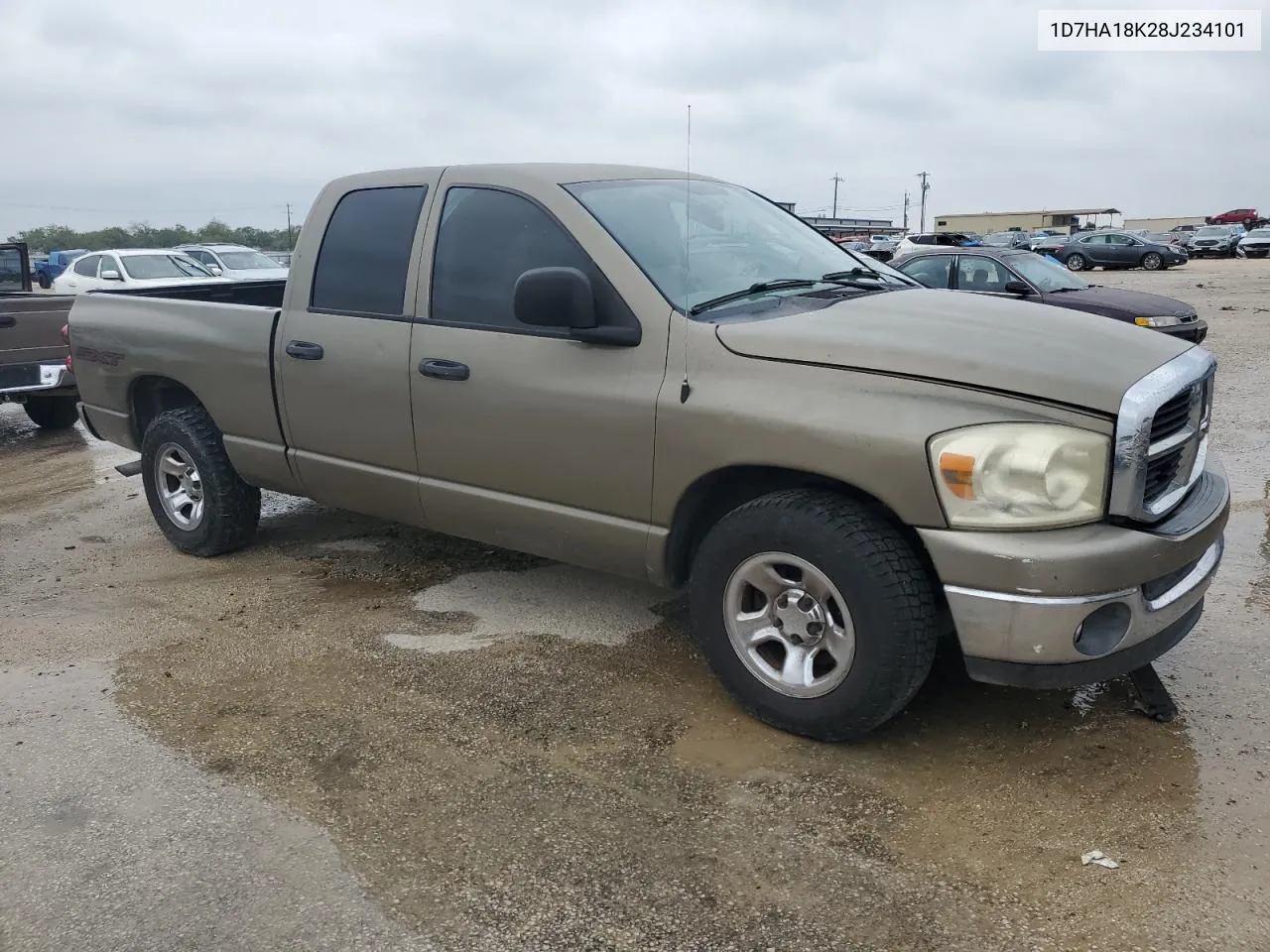 2008 Dodge Ram 1500 St VIN: 1D7HA18K28J234101 Lot: 69664664