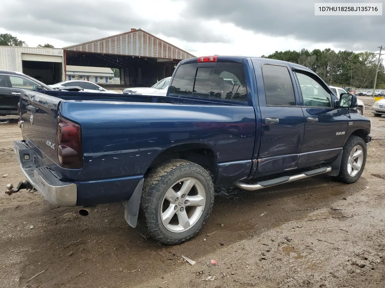 2008 Dodge Ram 1500 St VIN: 1D7HU18258J135716 Lot: 69755314