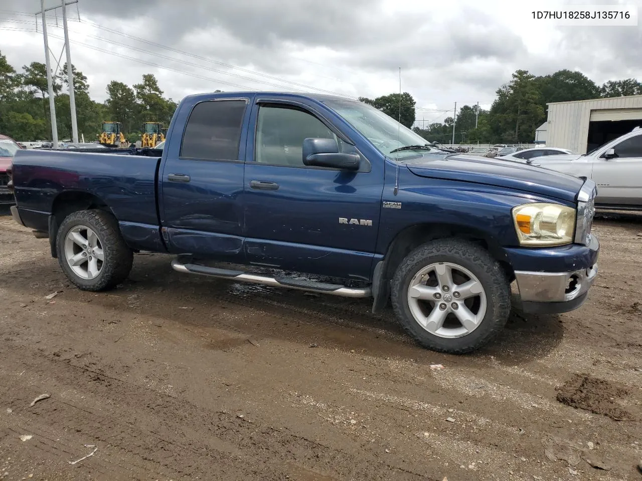 2008 Dodge Ram 1500 St VIN: 1D7HU18258J135716 Lot: 69755314