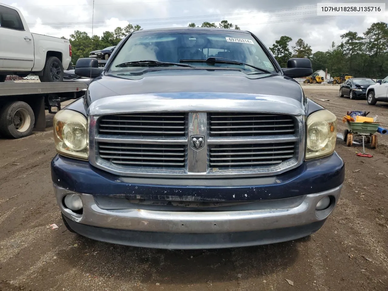 2008 Dodge Ram 1500 St VIN: 1D7HU18258J135716 Lot: 69755314