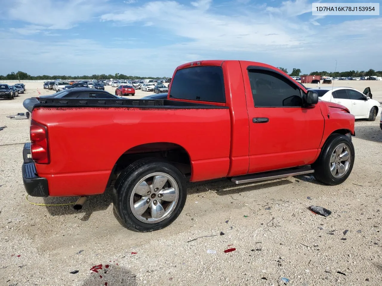 2008 Dodge Ram 1500 St VIN: 1D7HA16K78J153954 Lot: 70517214