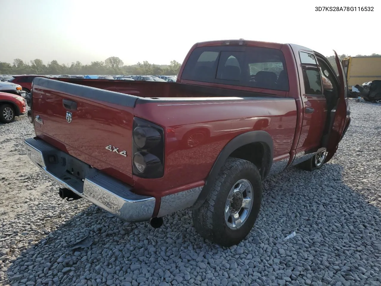 2008 Dodge Ram 2500 St VIN: 3D7KS28A78G116532 Lot: 70530384