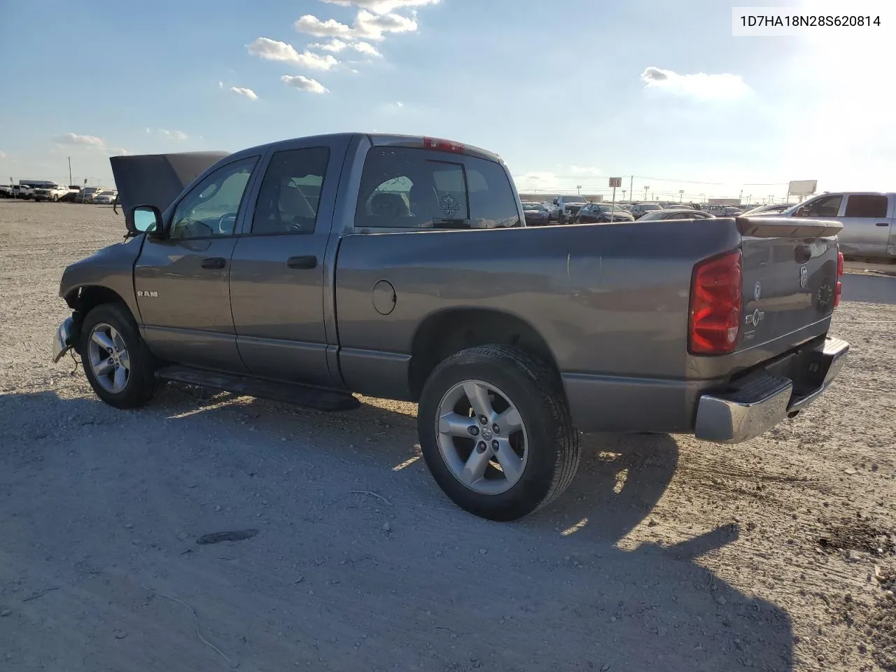 2008 Dodge Ram 1500 St VIN: 1D7HA18N28S620814 Lot: 70903264