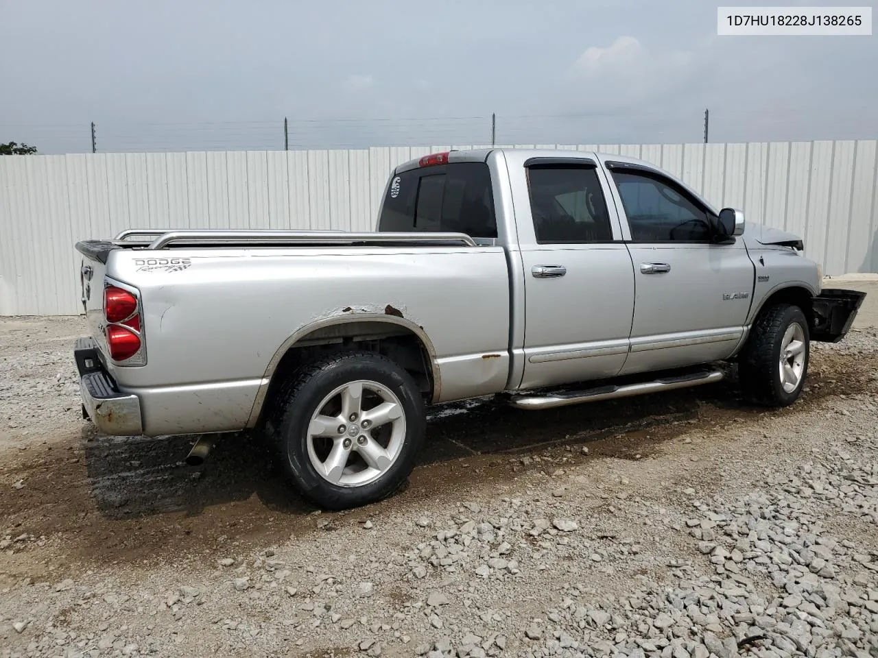 2008 Dodge Ram 1500 St VIN: 1D7HU18228J138265 Lot: 70914764